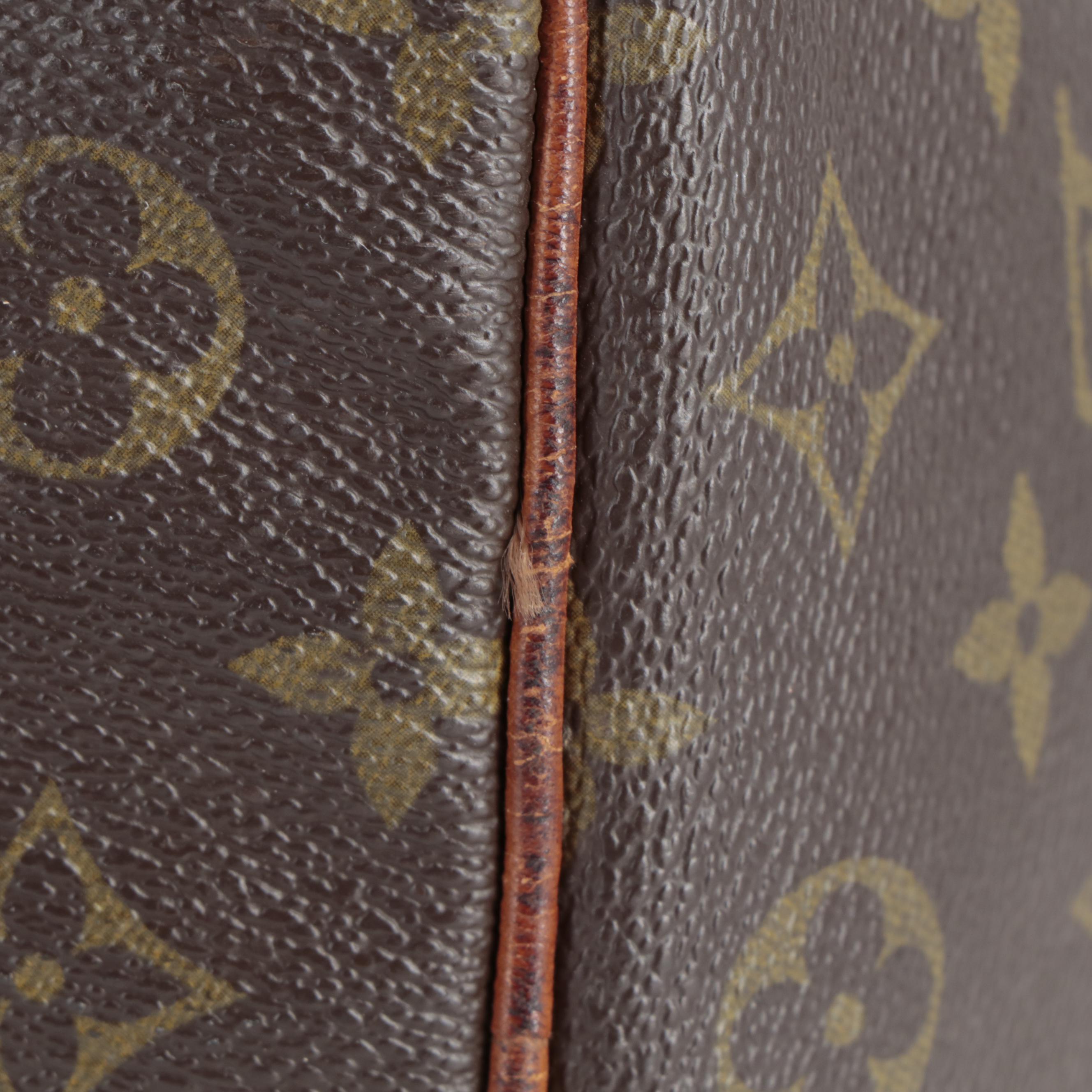 Louis Vuitton Speedy 35 in Monogram Canvas and Vachetta Leather