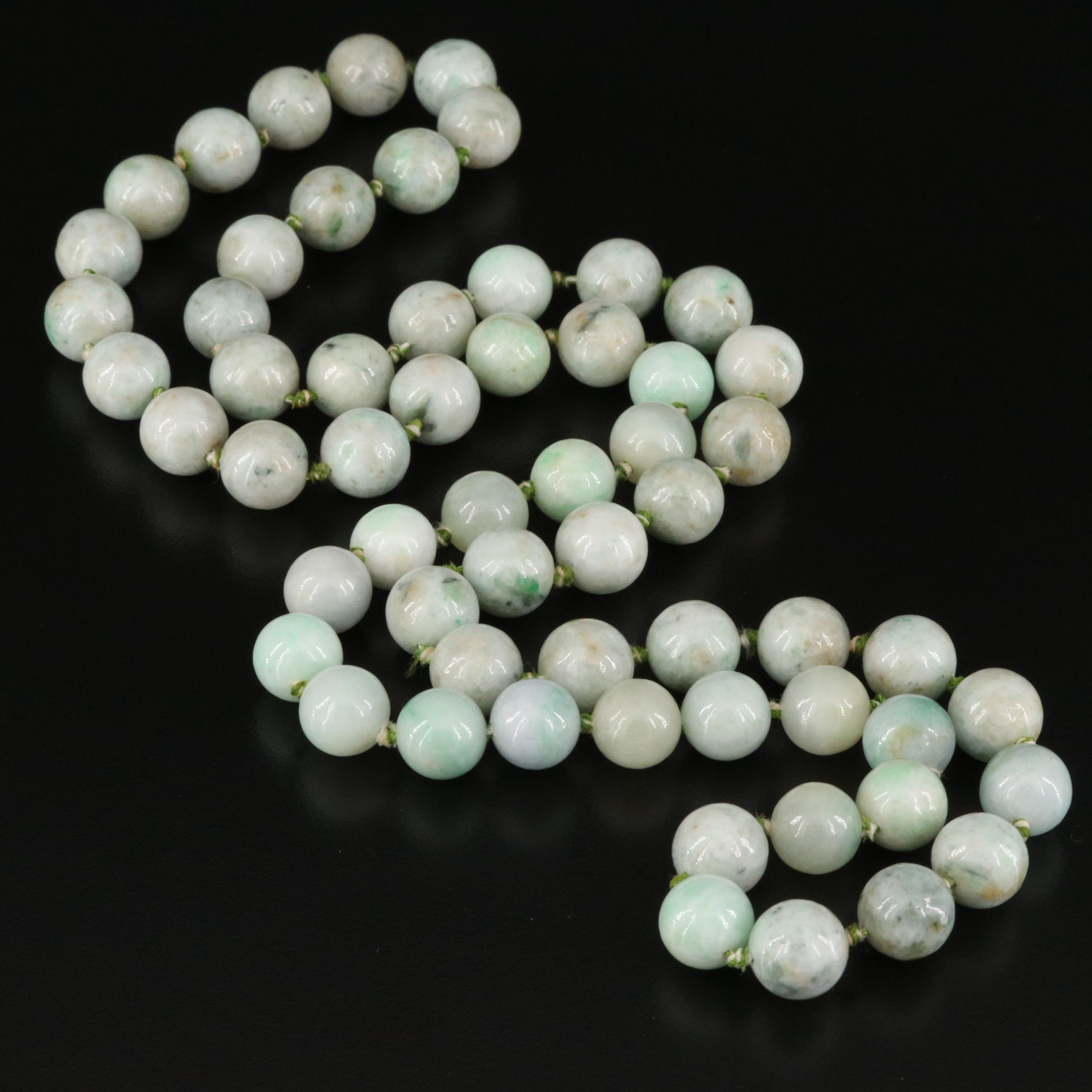 Jadeite Beaded Necklace