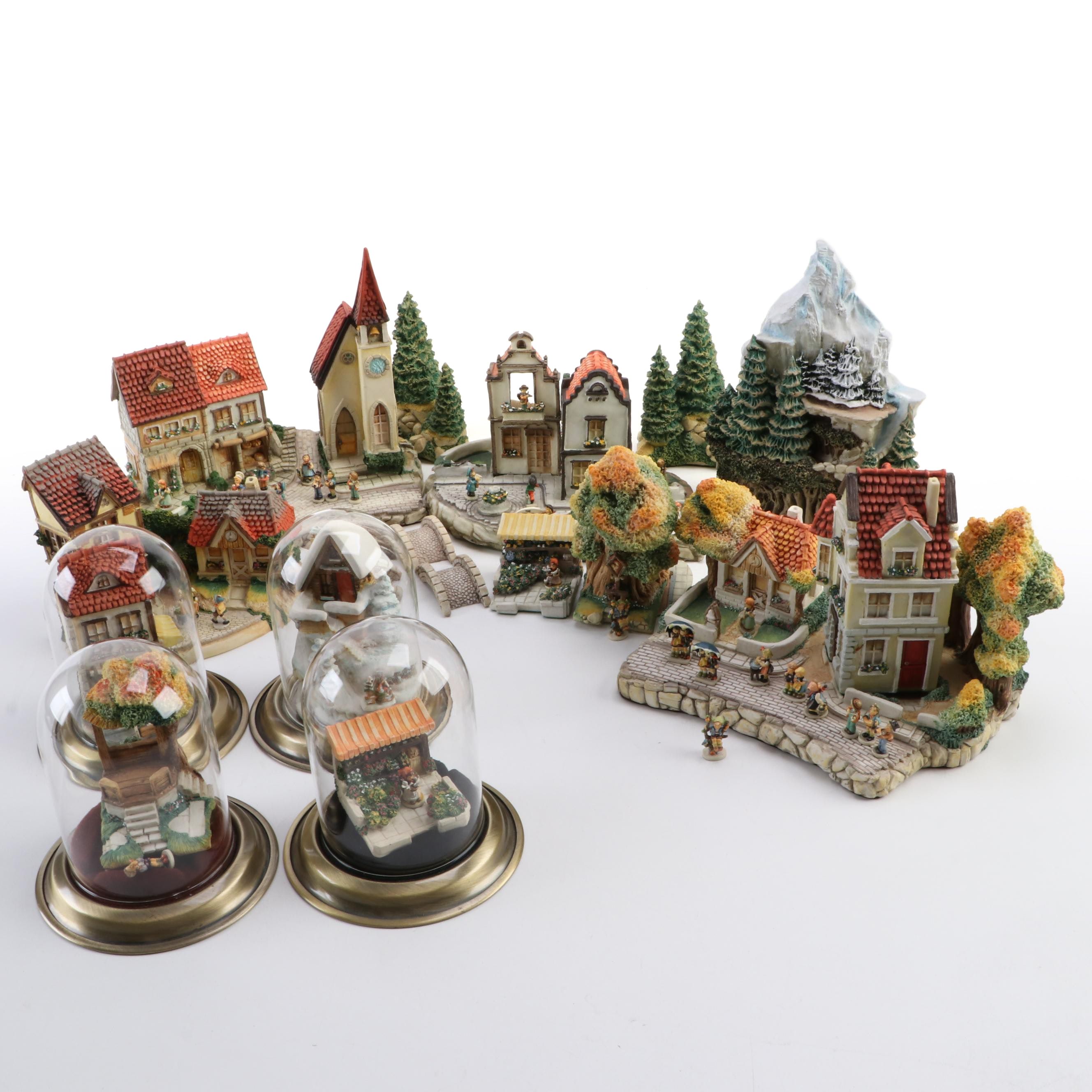 Olszewski for Goebel Miniature Porcelain Hummel Figurines and Vignettes