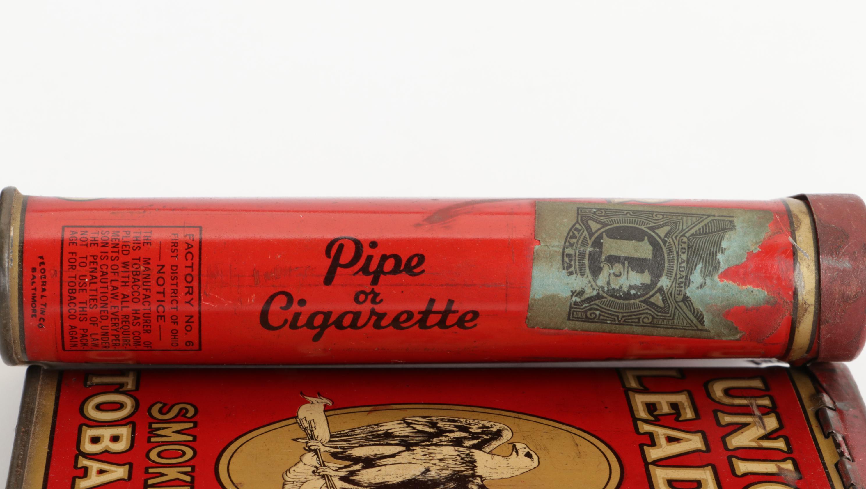 American Tobacco Tins and Memorabilia, circa 1928