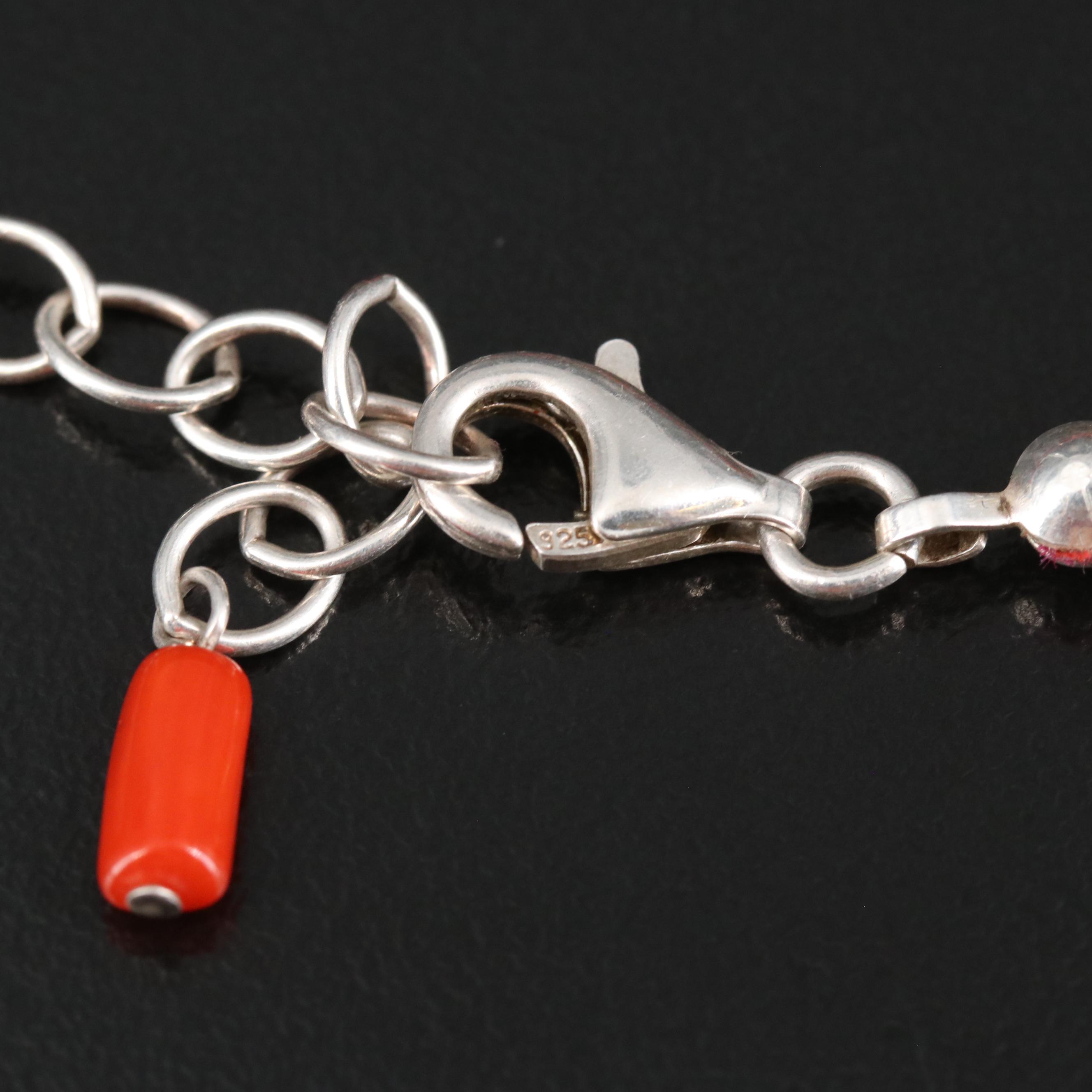 Necklaces Including Turquoise, Jasper and Coral with Sterling Findings