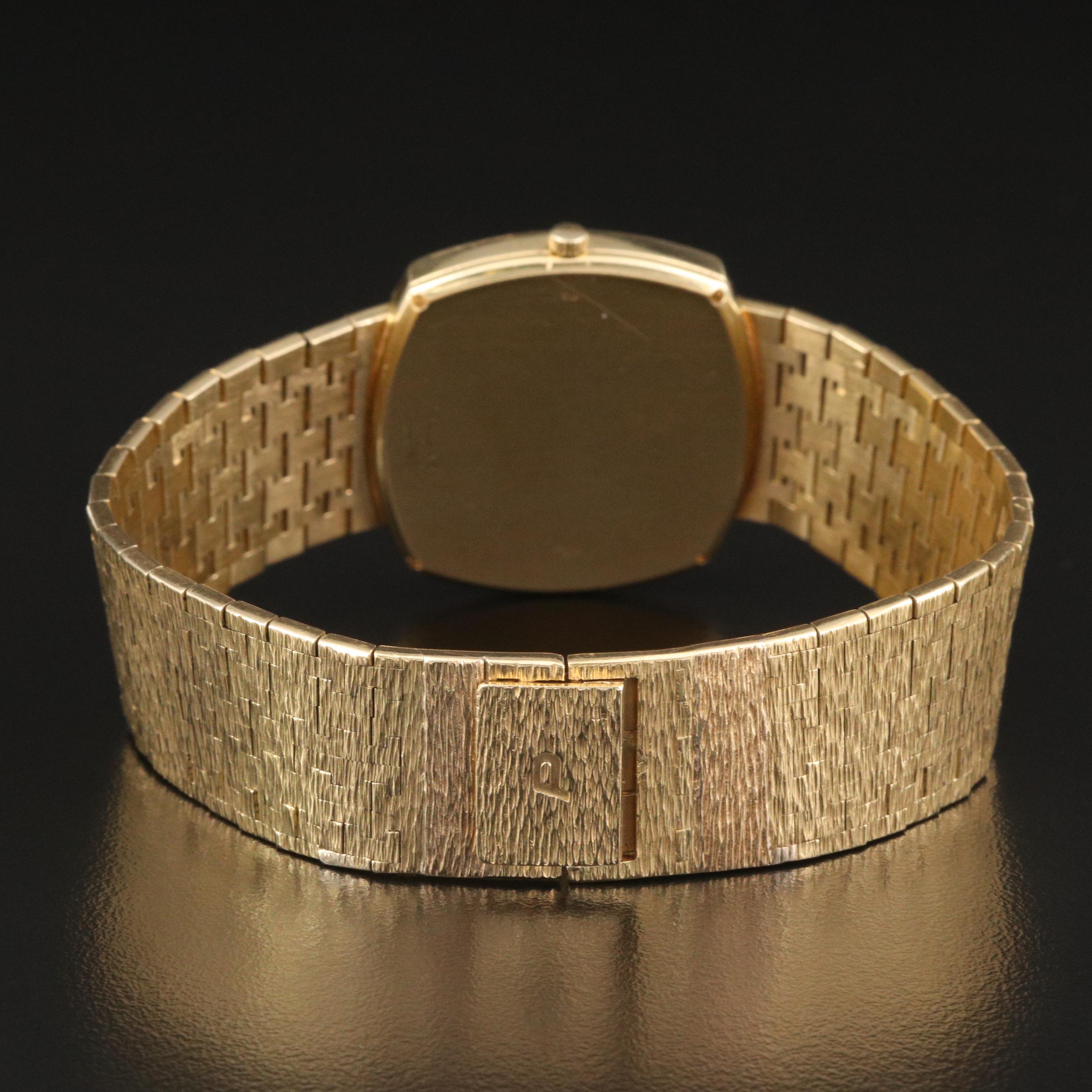 Vintage Piaget 18K Yellow Gold Automatic Watch