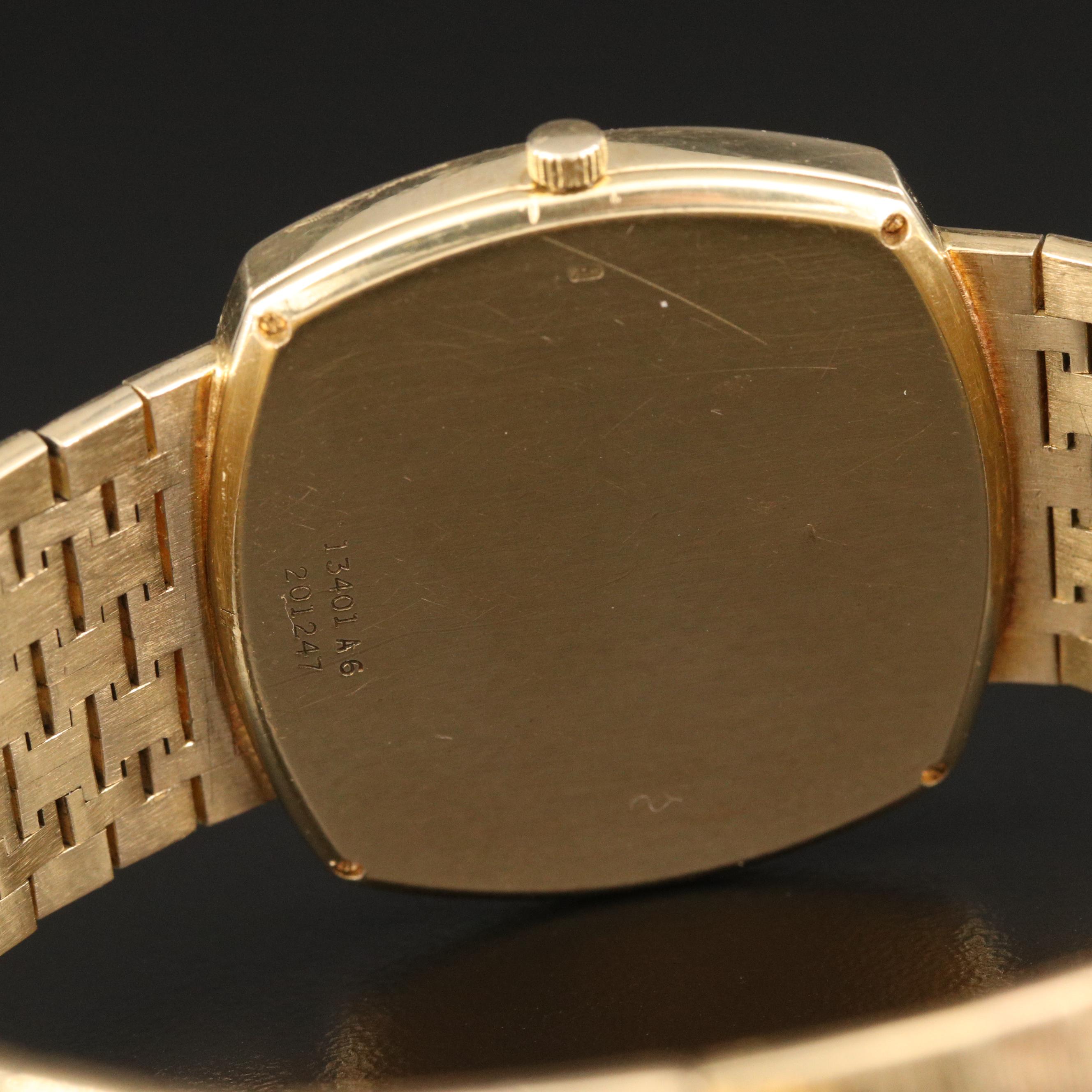 Vintage Piaget 18K Yellow Gold Automatic Watch