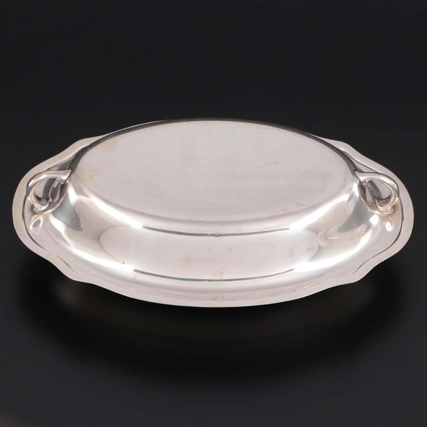 Gorham Sterling Silver Covered Vegetable Dish, Mid to Late 20th Century