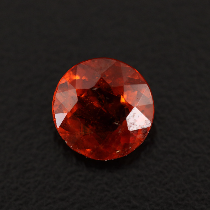 Loose 2.03 CT Round Faceted Garnet