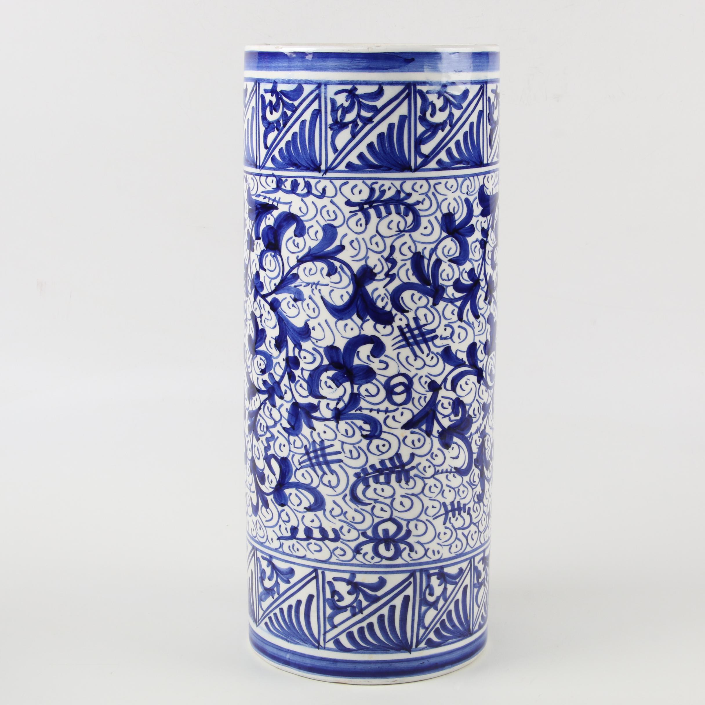 Roushdy Iskander Garas "The Golden Vase of Bast" Porcelain Vase and Other Décor