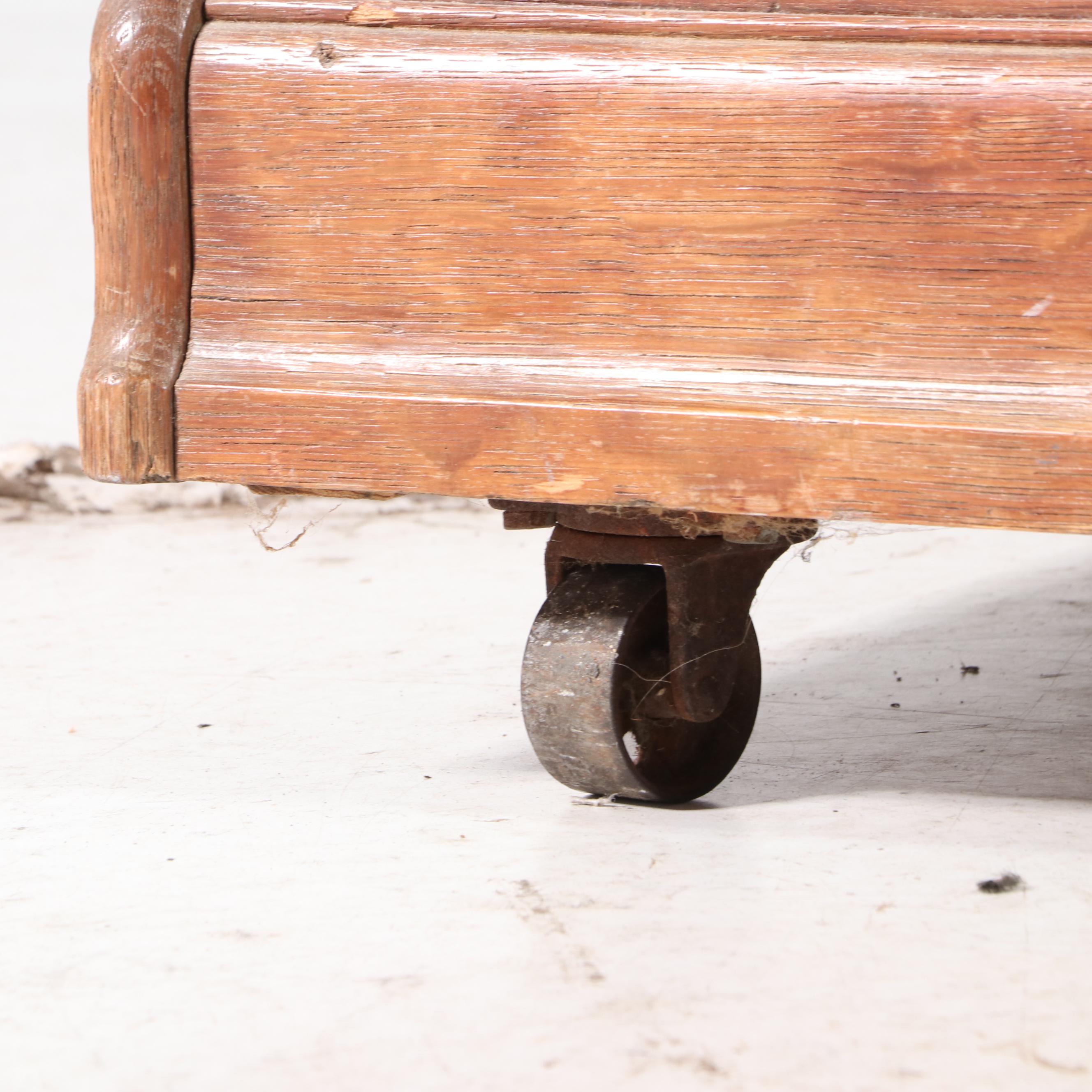 Fulton Office Furniture Co. Oak Four-Stack Filing Cabinet, Early 20th Century