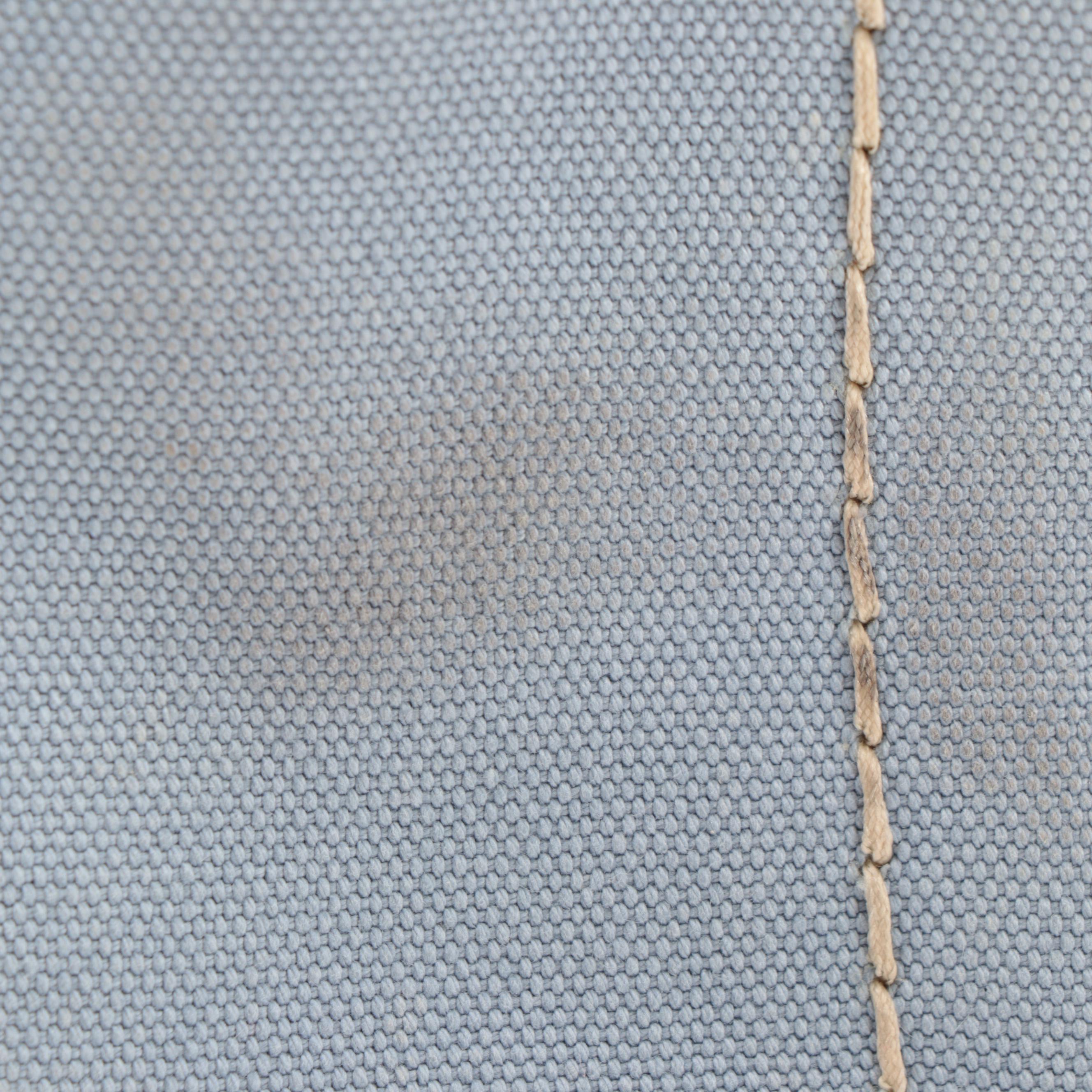 Prada Canapa Logo Garde Canvas Tote in Light Blue