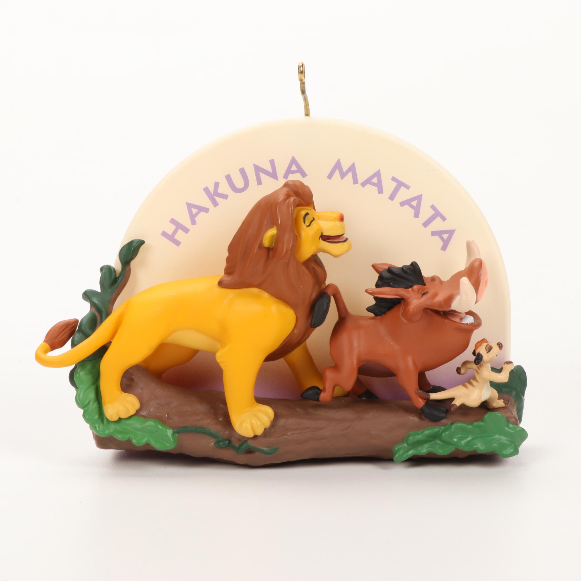 Hallmark Keepsake Disney's Movie "The Lion King" Holiday Ornaments