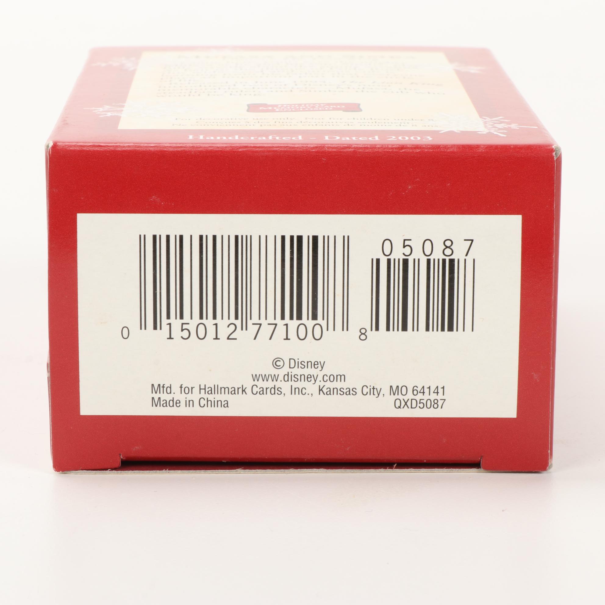 Hallmark Keepsake Disney's Movie "The Lion King" Holiday Ornaments