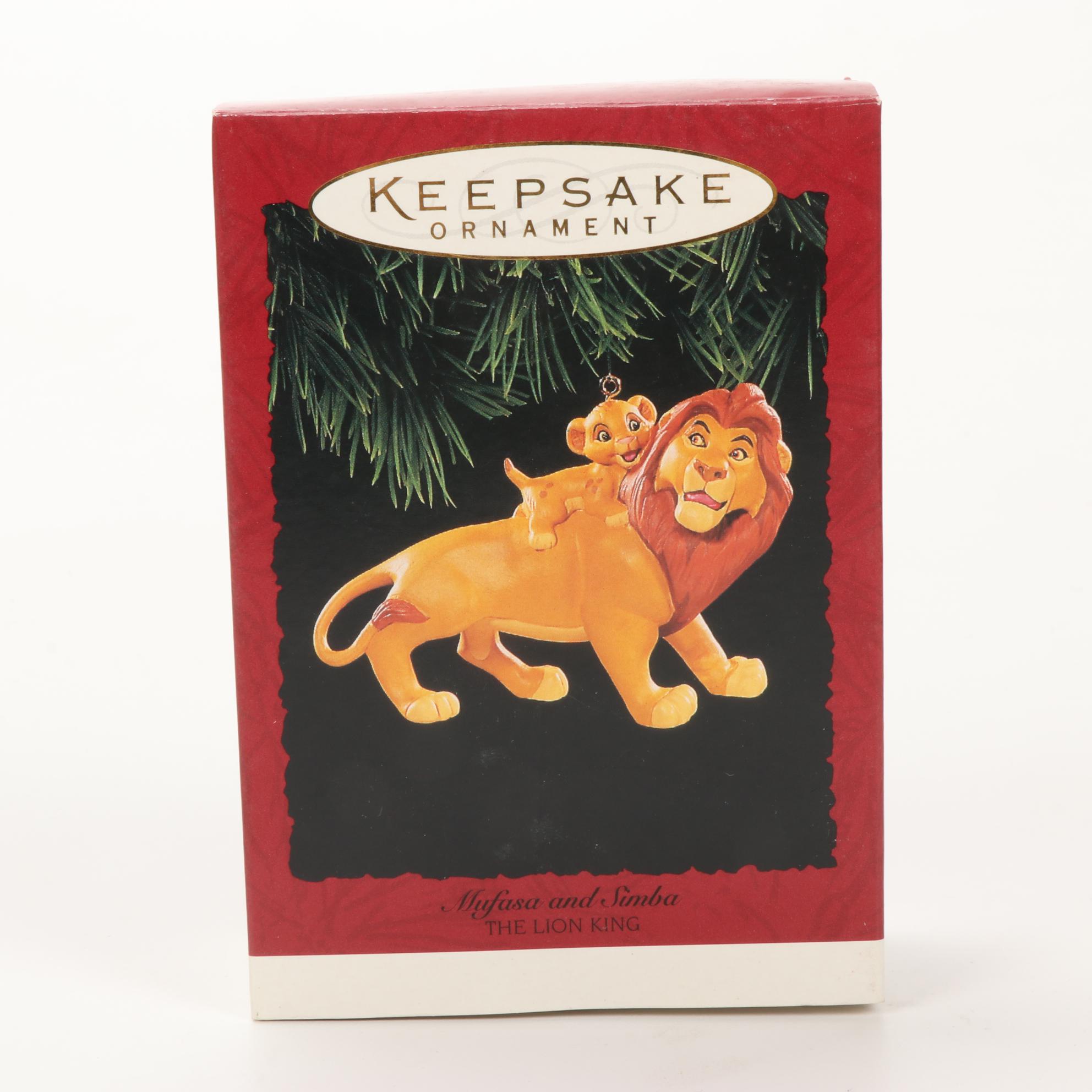 Hallmark Keepsake Disney's Movie "The Lion King" Holiday Ornaments