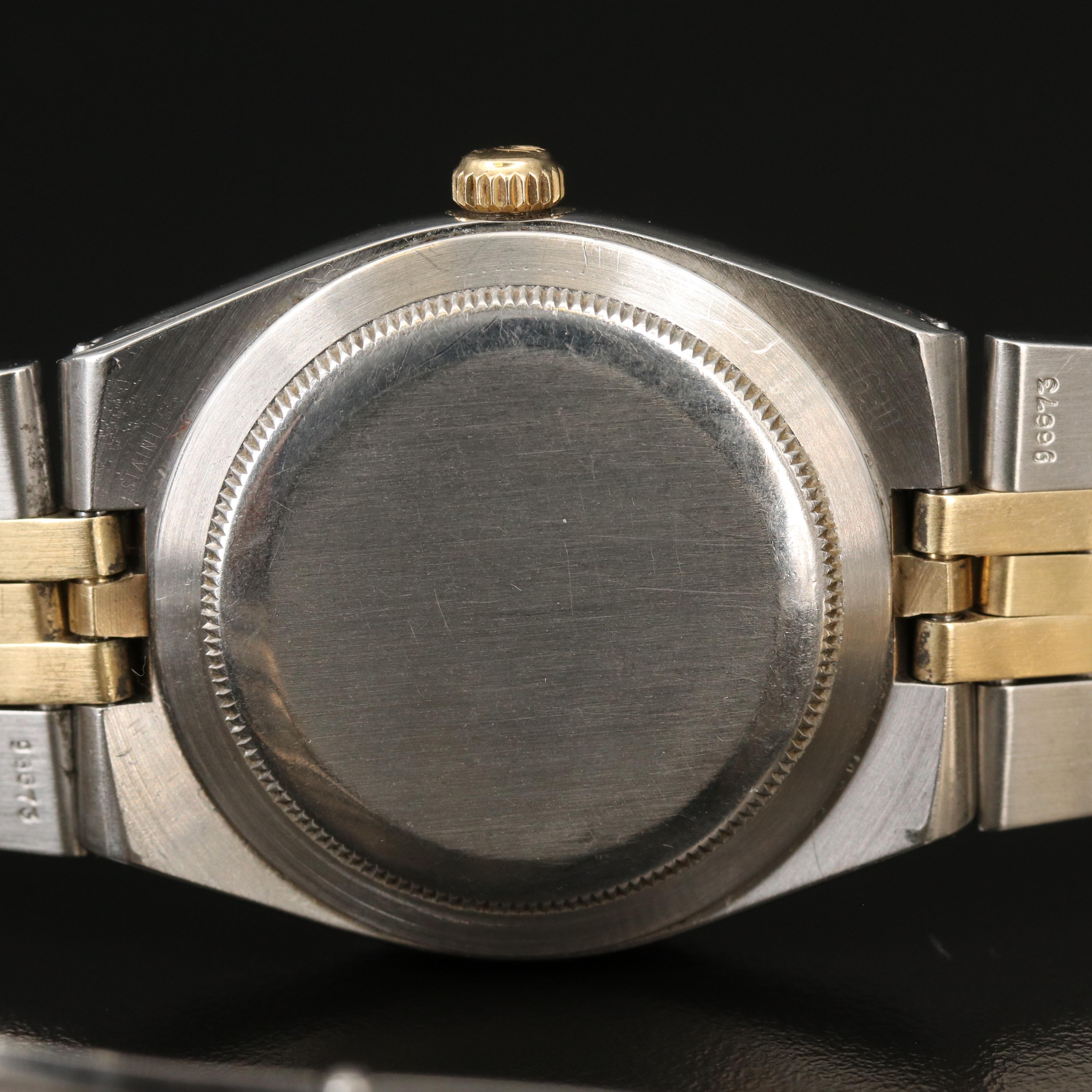 1974 Rolex Oyster Perpetual Datejust 14K and Stainless Steel Watch