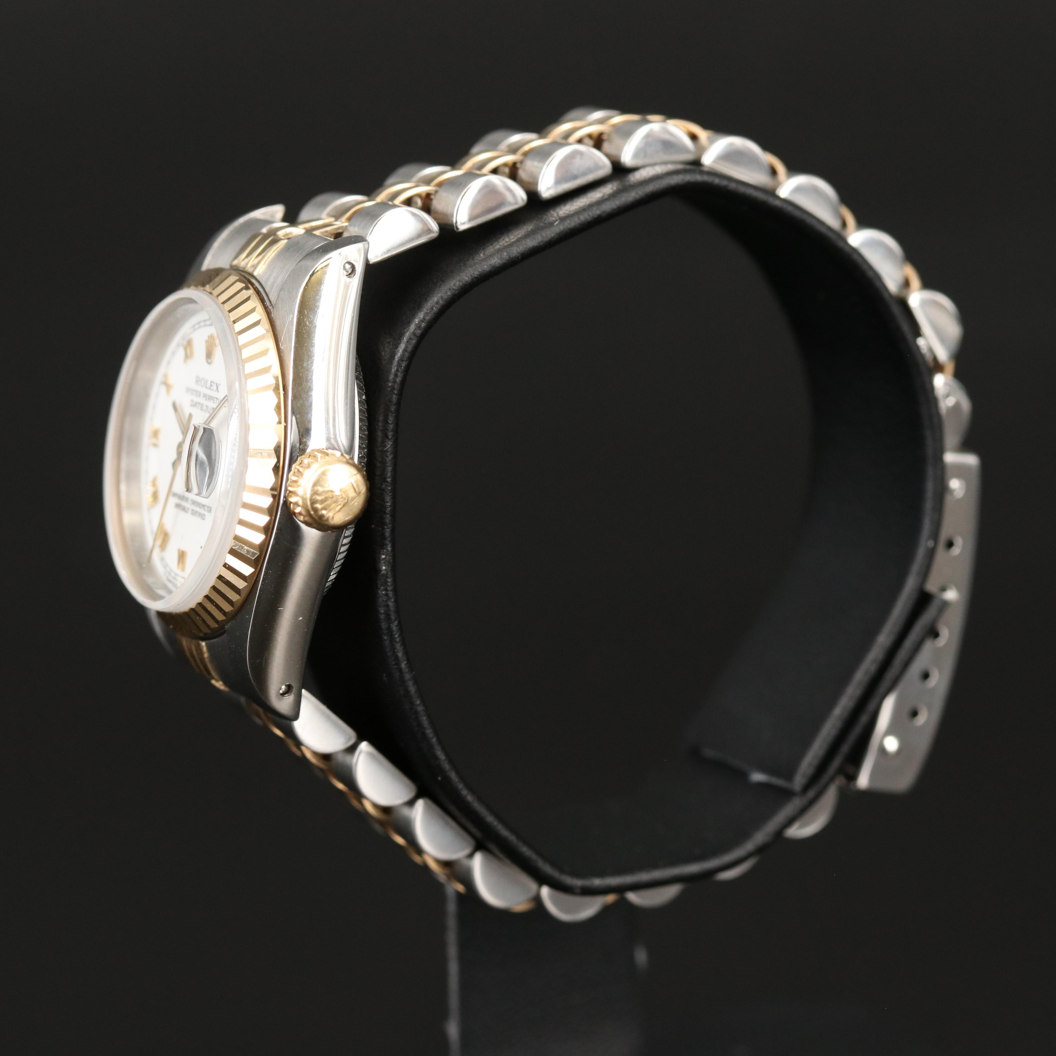 1991 Rolex Datejust - 69173 18K Gold and Stainless Steel Automatic Watch