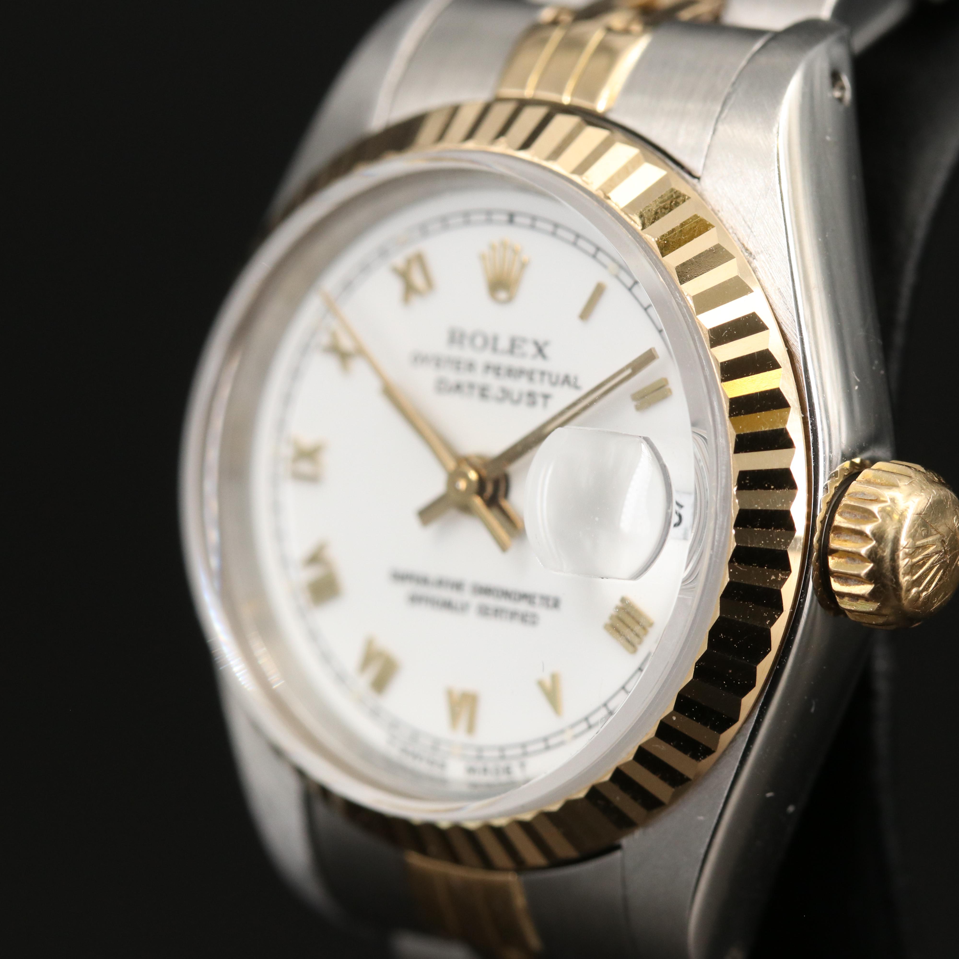 1991 Rolex Datejust - 69173 18K Gold and Stainless Steel Automatic Watch