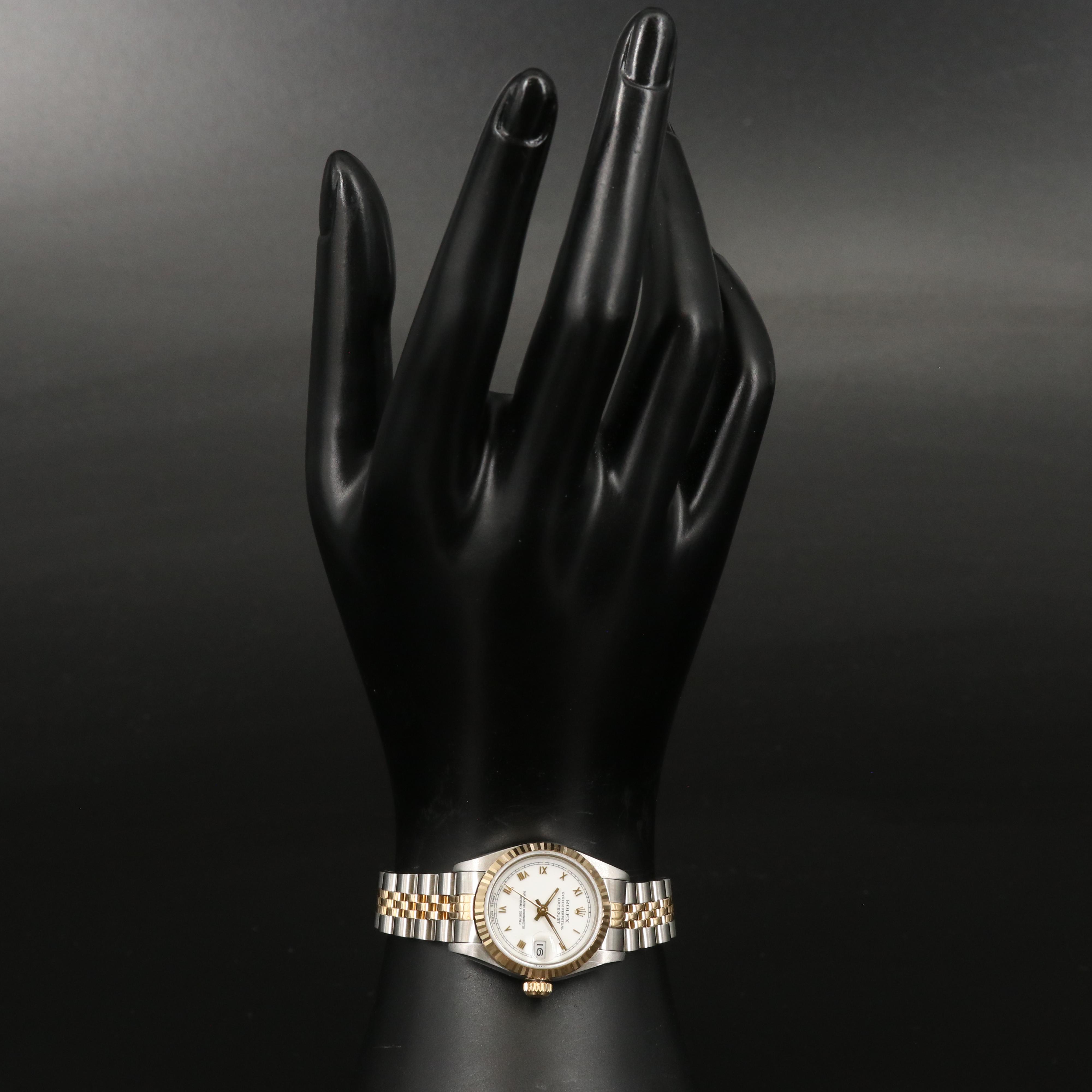 1991 Rolex Datejust - 69173 18K Gold and Stainless Steel Automatic Watch