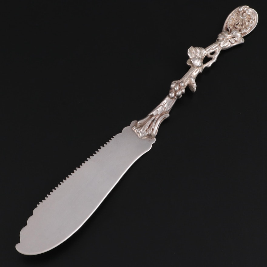Silvercraft Co. Sterling Silver Cake Knife, Mid to Late 20th Century