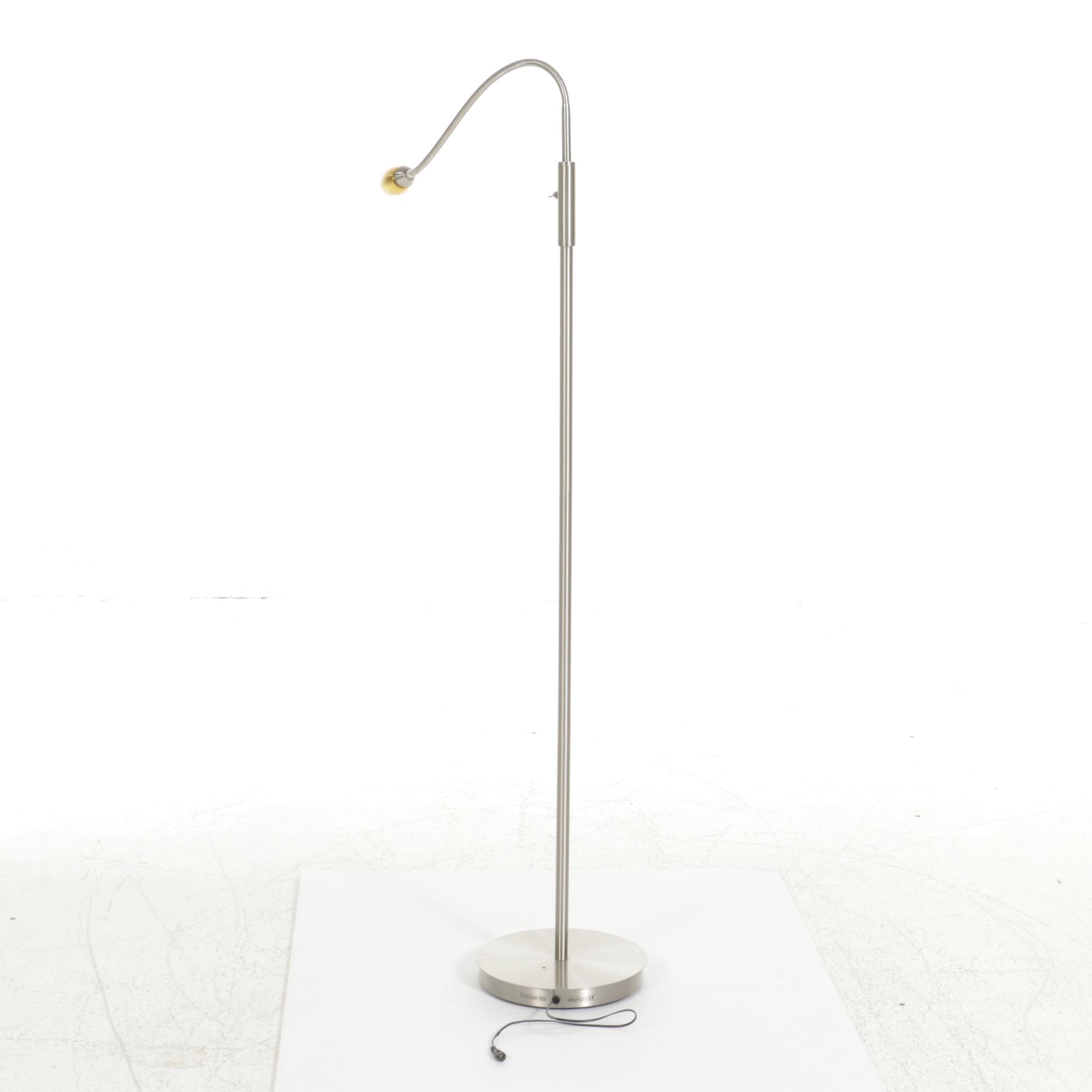 Daylight24 Adjustable LED Floor Lamp, Contemporary