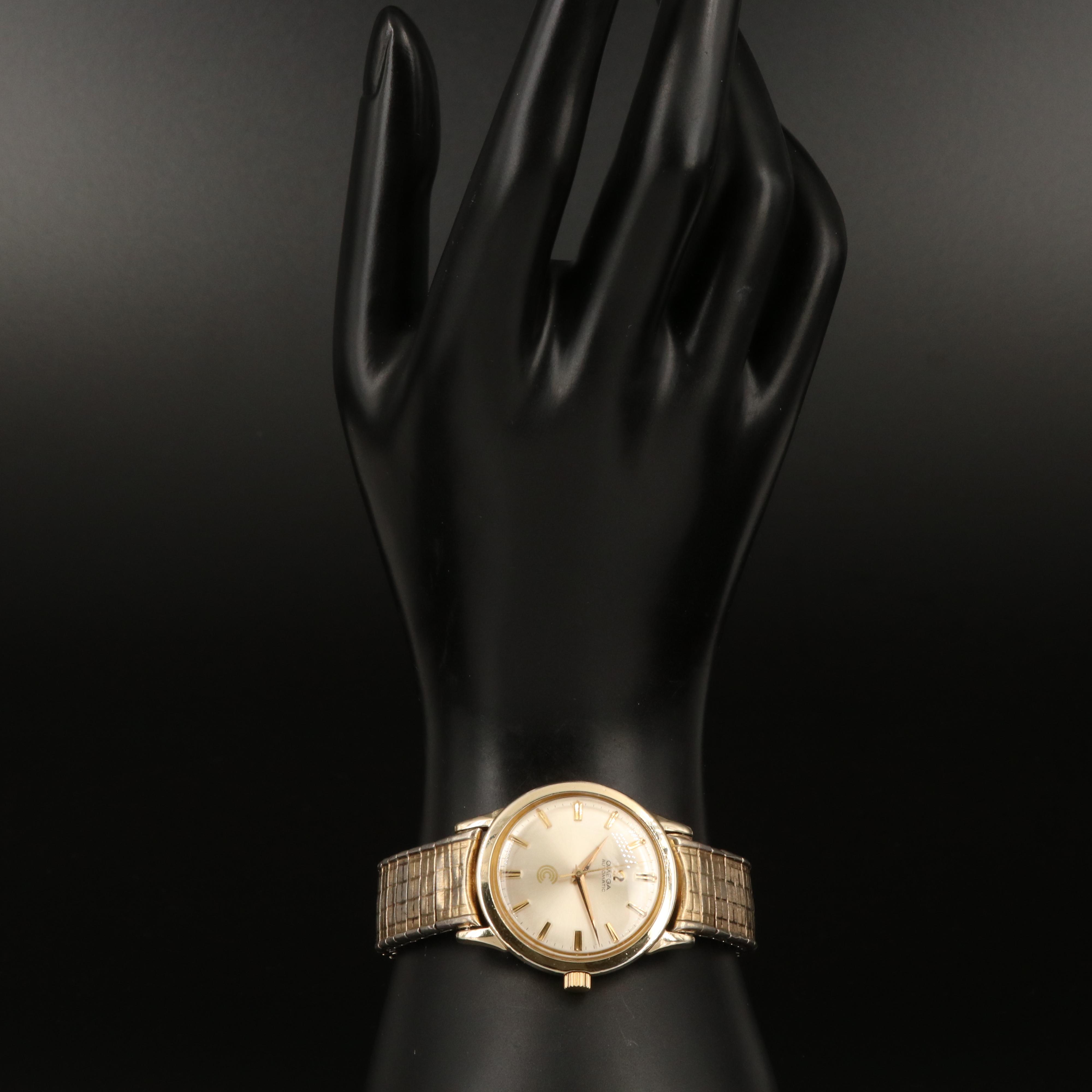 1966 Omega Seamaster Continental Can Co. Dial 14K Gold Filled Watch