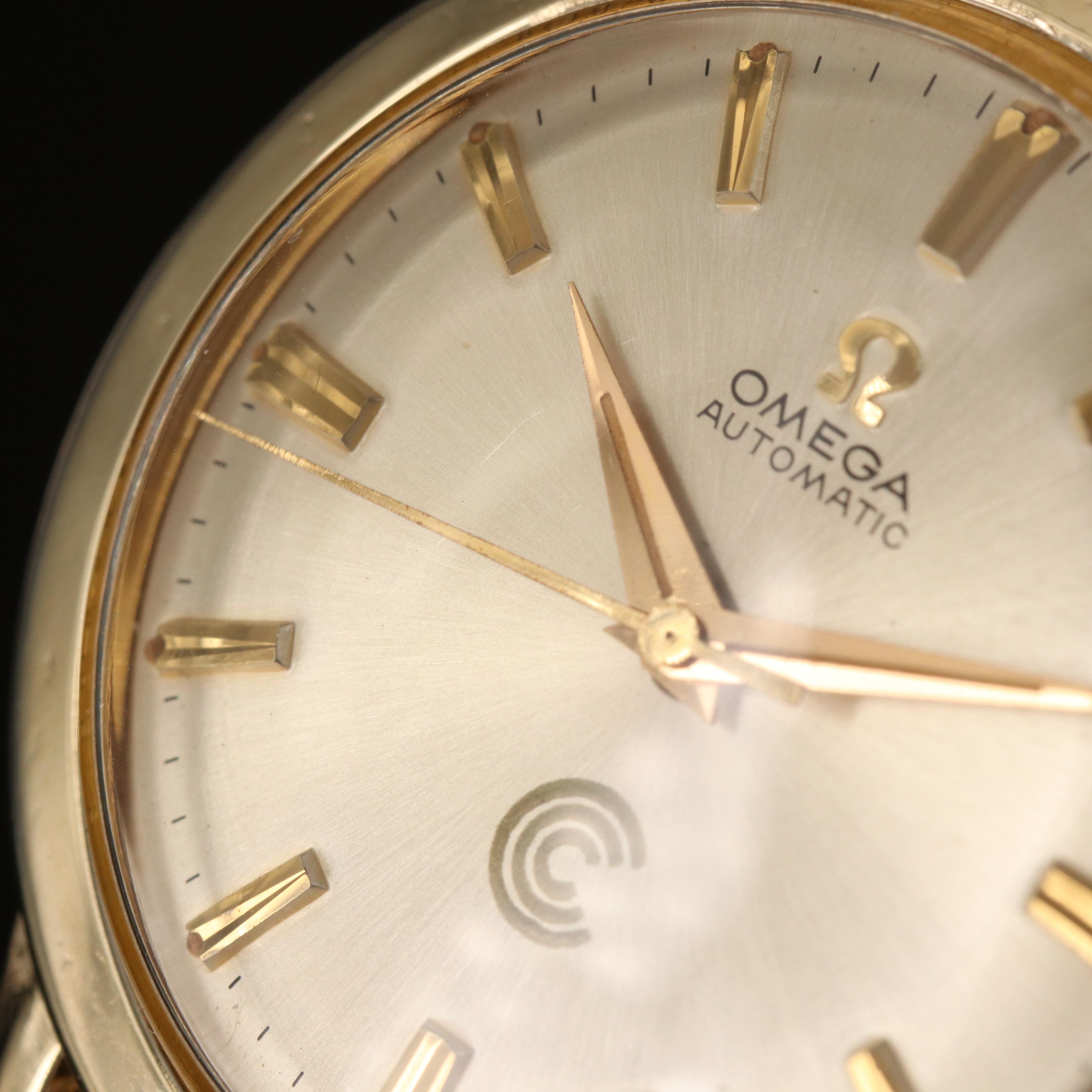 1966 Omega Seamaster Continental Can Co. Dial 14K Gold Filled Watch