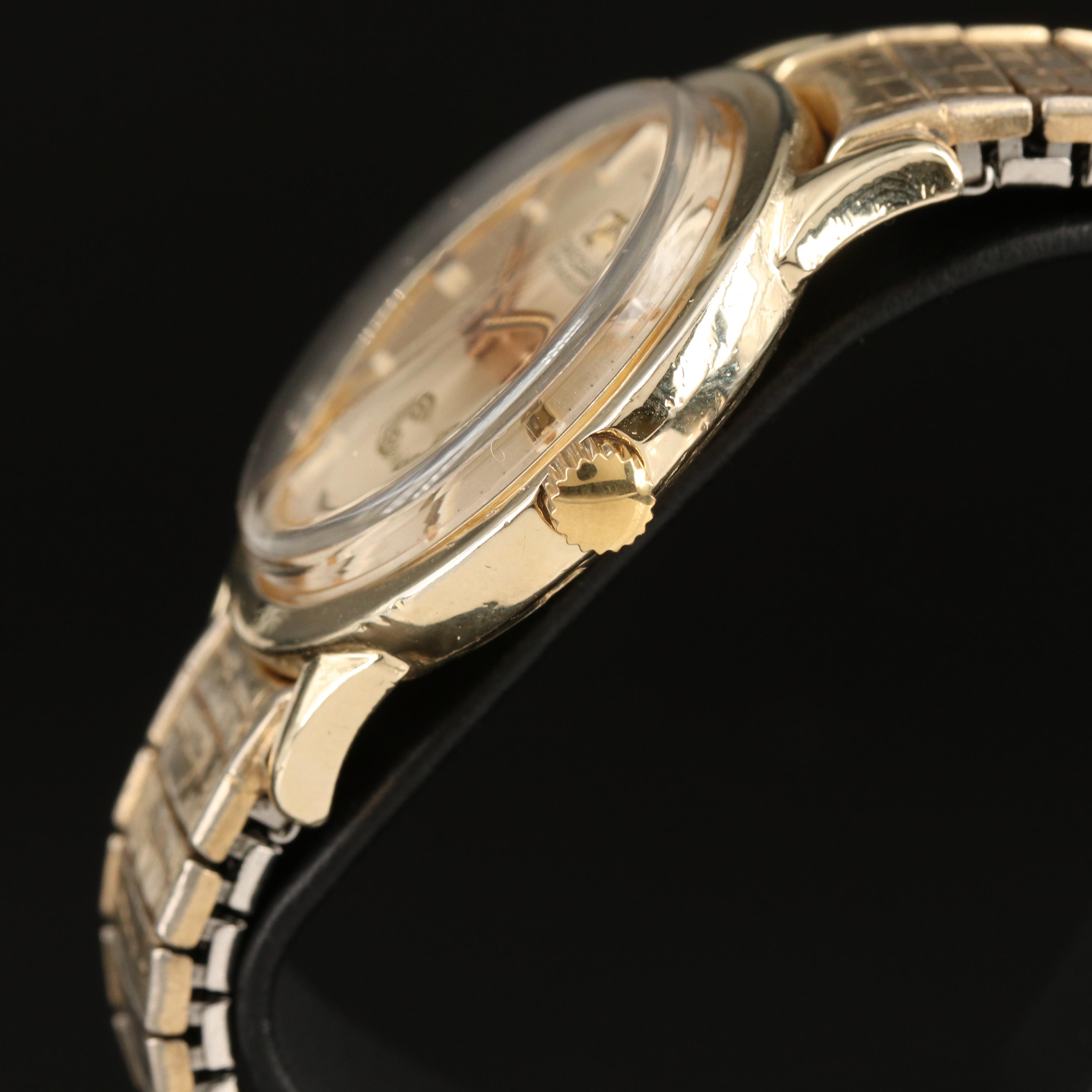 1966 Omega Seamaster Continental Can Co. Dial 14K Gold Filled Watch