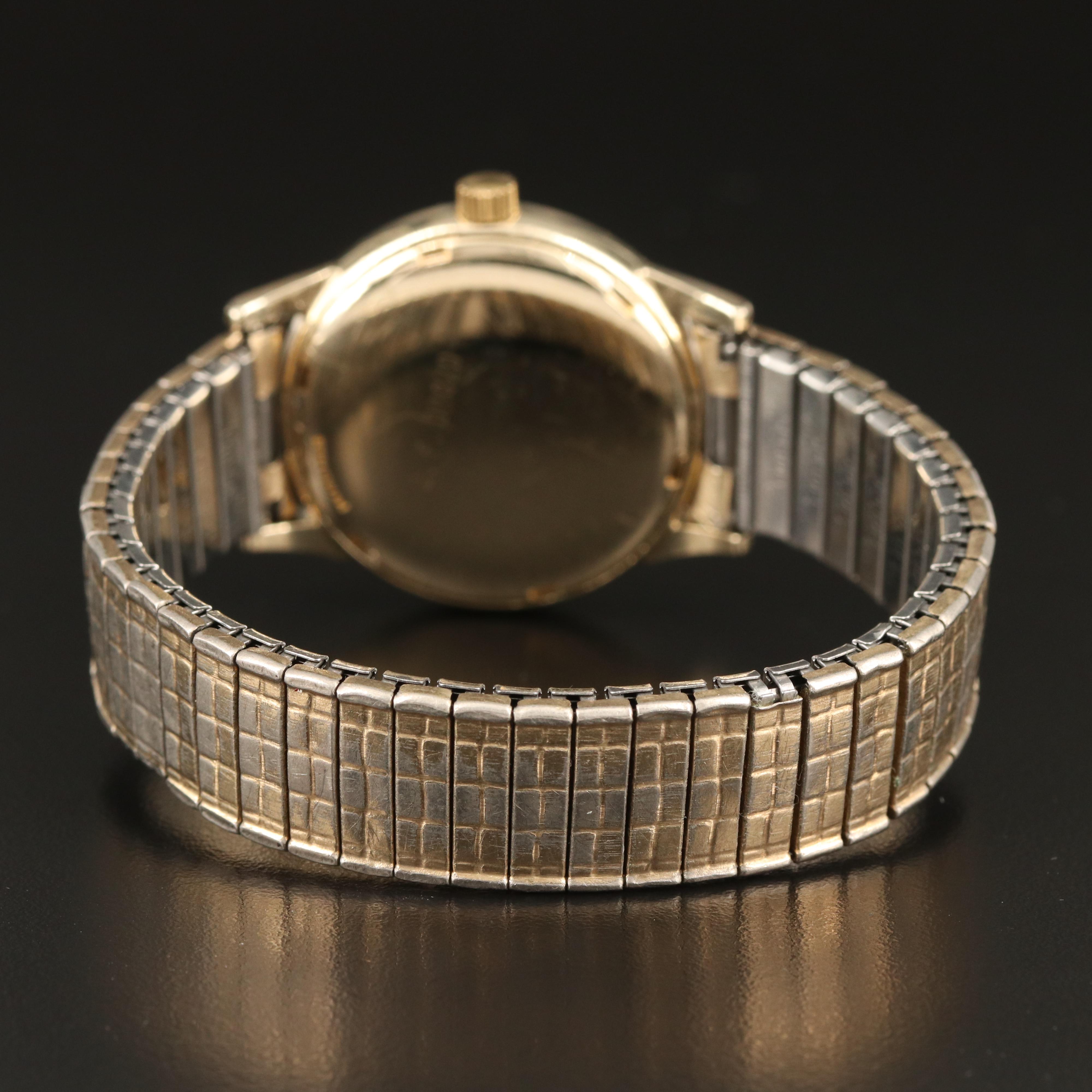 1966 Omega Seamaster Continental Can Co. Dial 14K Gold Filled Watch