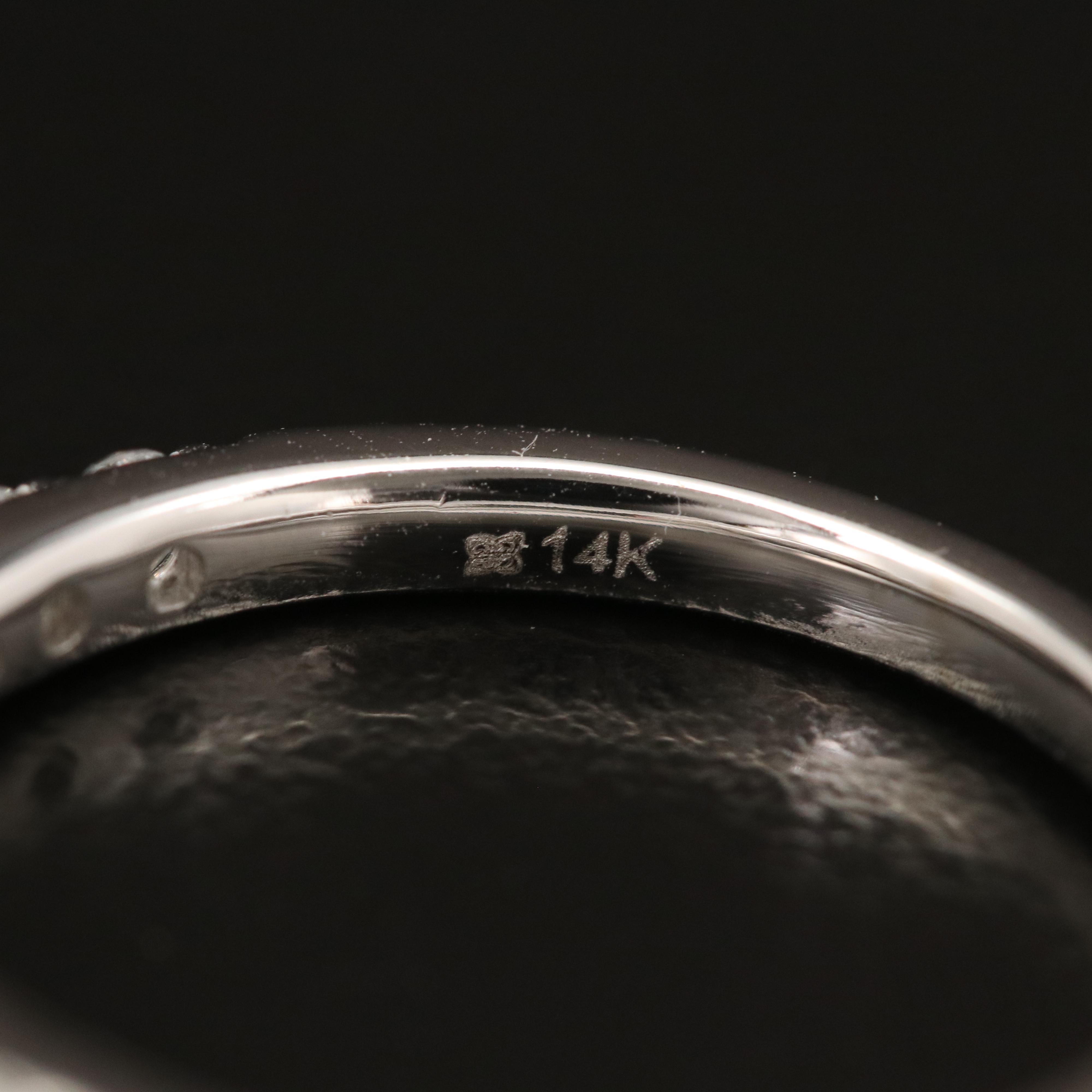 14k Diamond Band