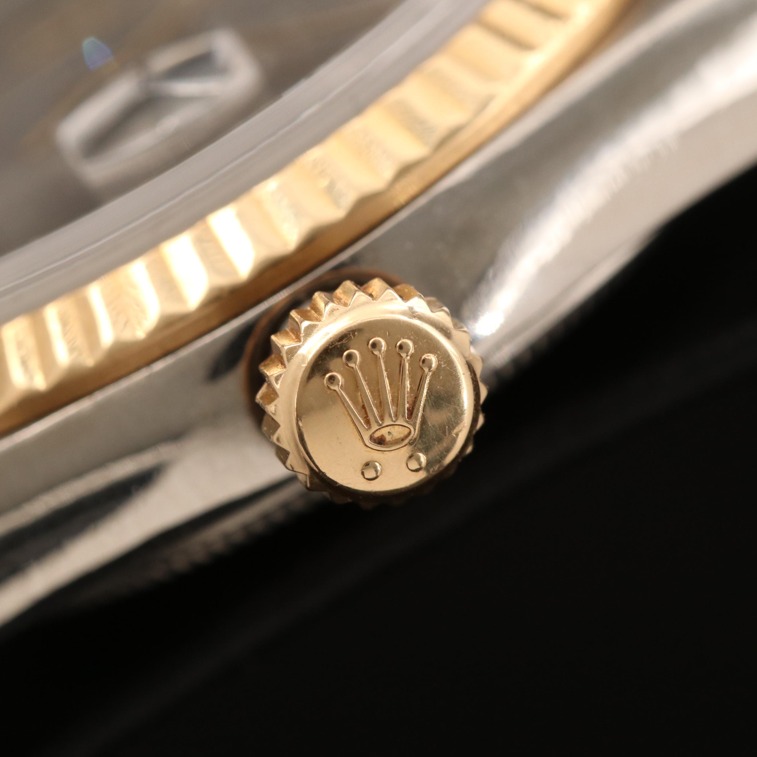 1990 - 1991 Rolex Datejust 18K and Stainless Steel Watch