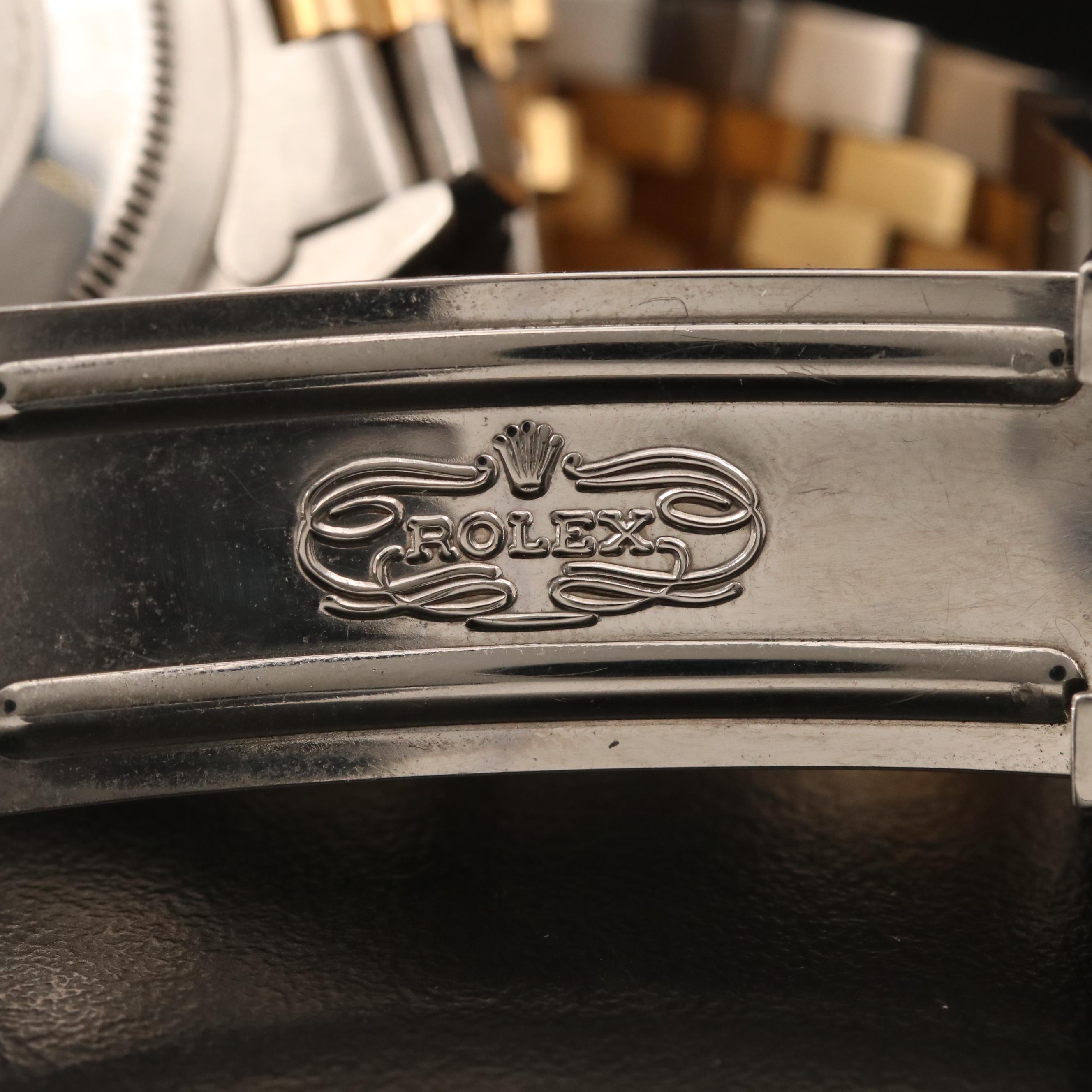 1990 - 1991 Rolex Datejust 18K and Stainless Steel Watch