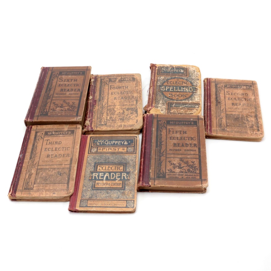 "McGuffey's Eclectic Reader" Collection, Late 19th/Early 20th Century