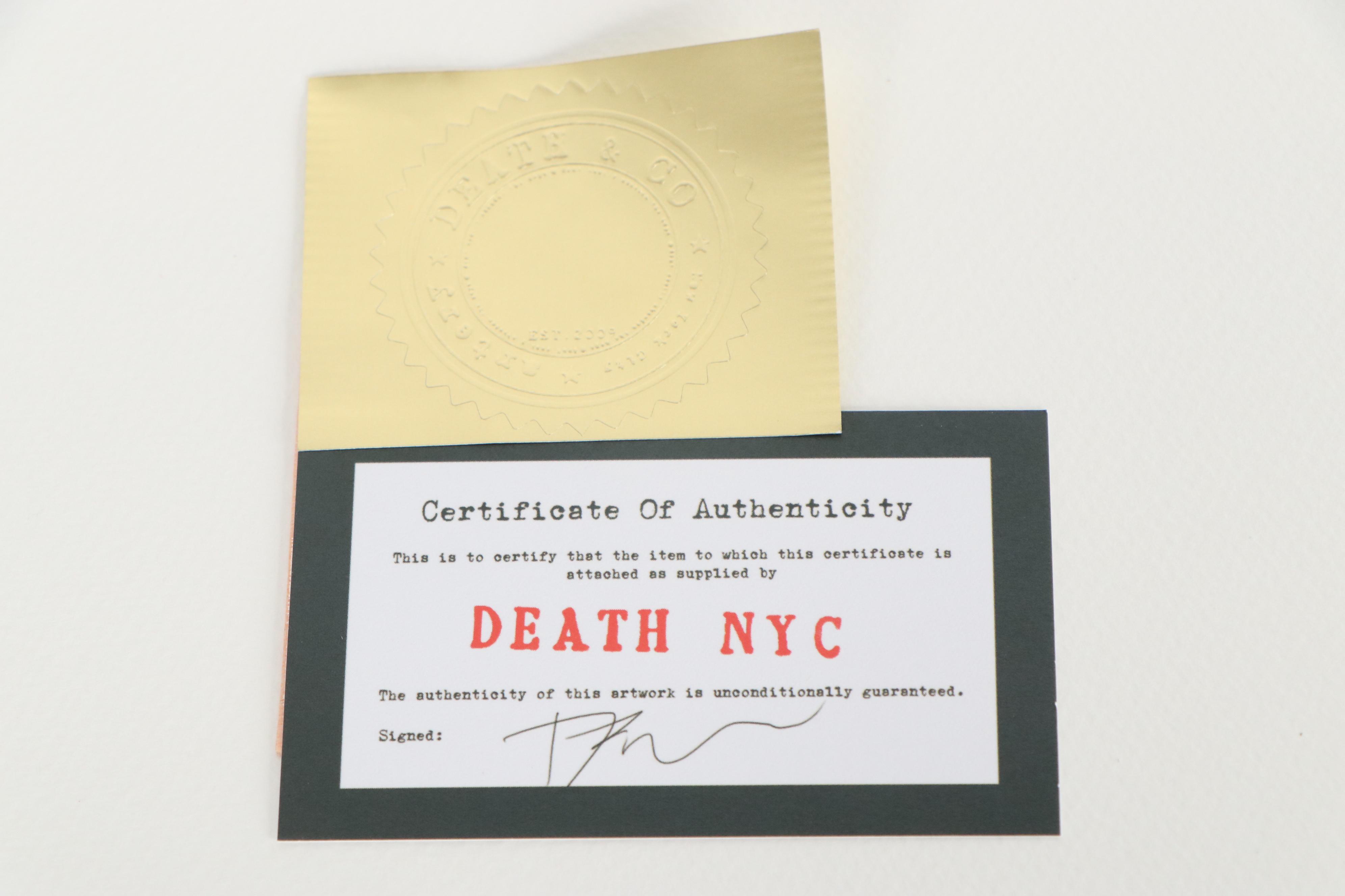 Death NYC Pop Art Graphic Print, 2020