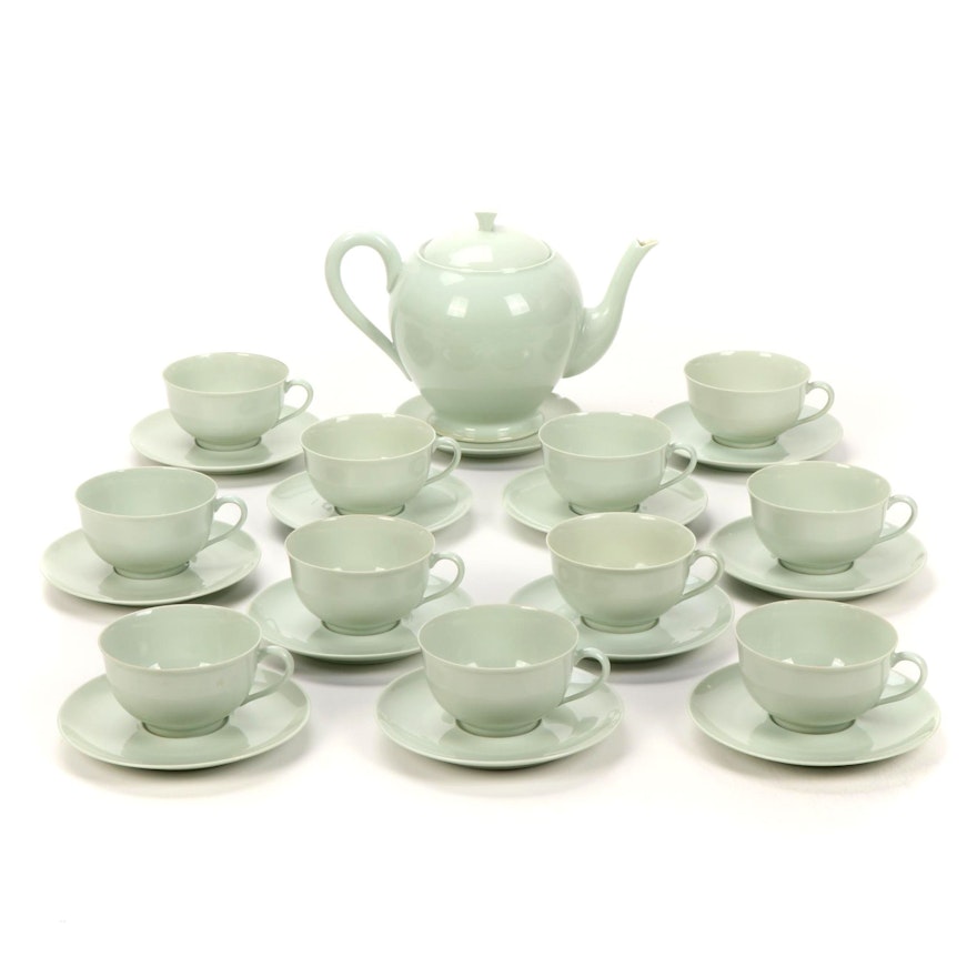 Celadon Porcelain Tea Set