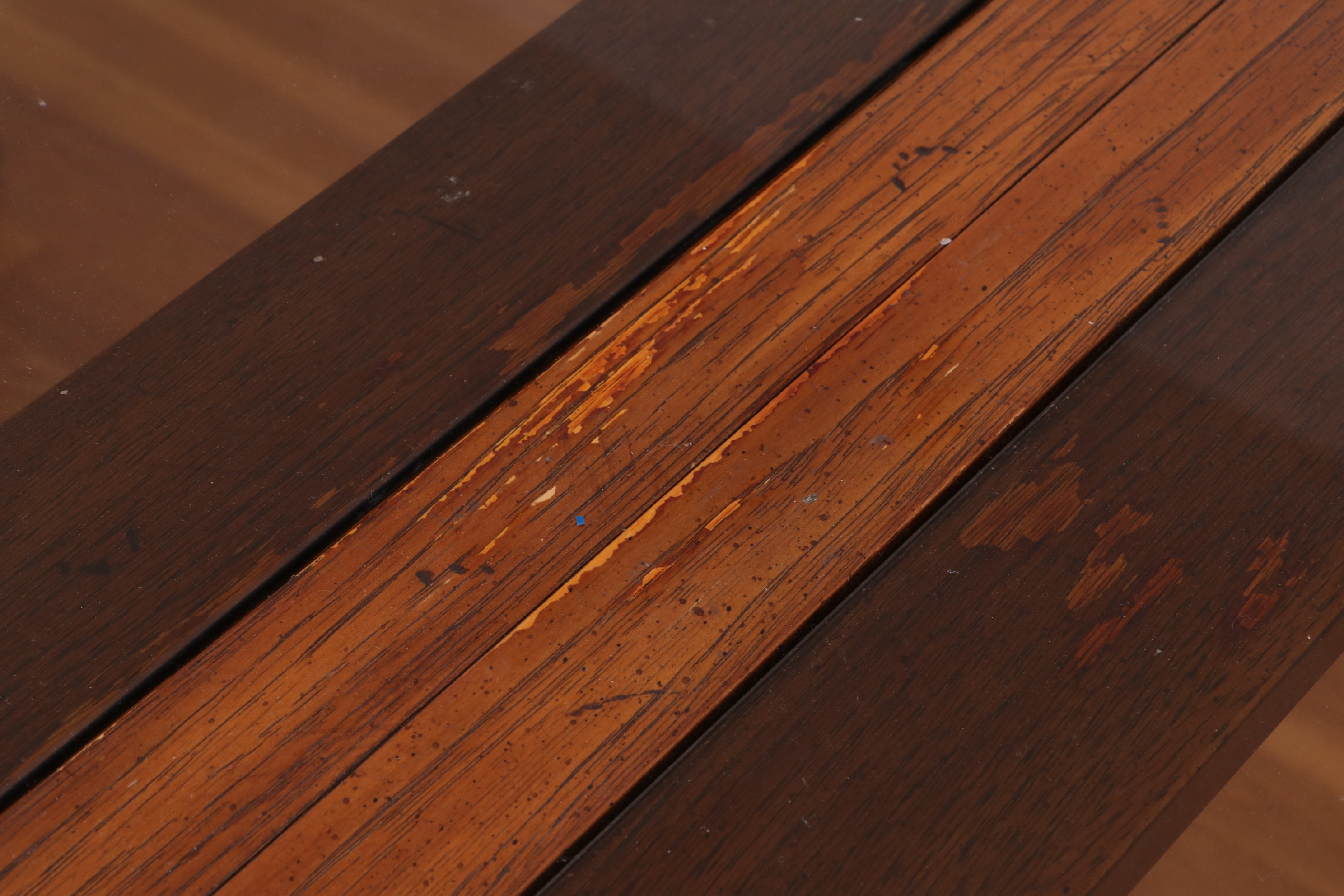 Drexel-Heritage "Woodbriar II" Pecan Five-Piece Dining Set, 1980s