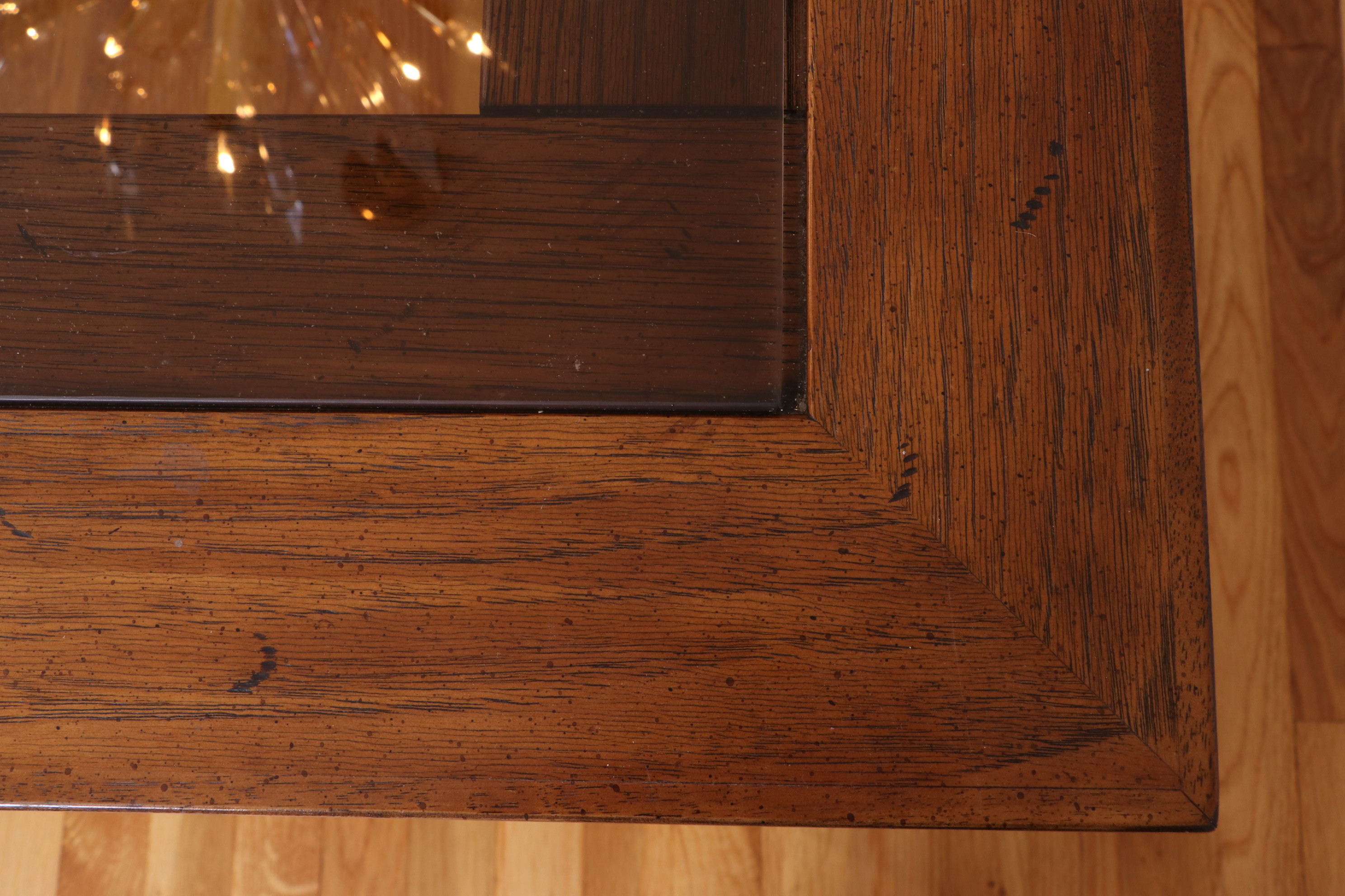 Drexel-Heritage "Woodbriar II" Pecan Five-Piece Dining Set, 1980s