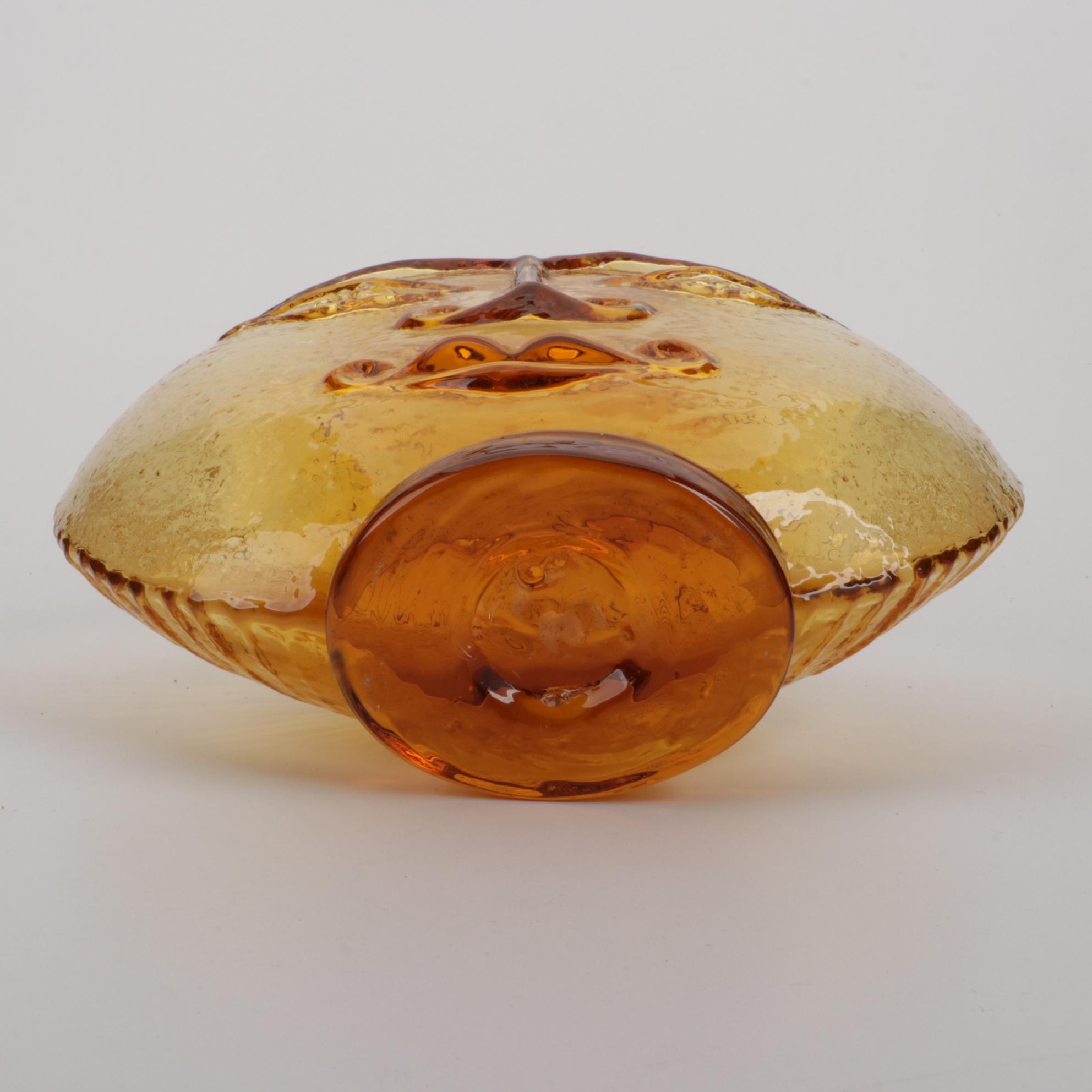 Wayne Husted for Blenko Sun Face Decanter