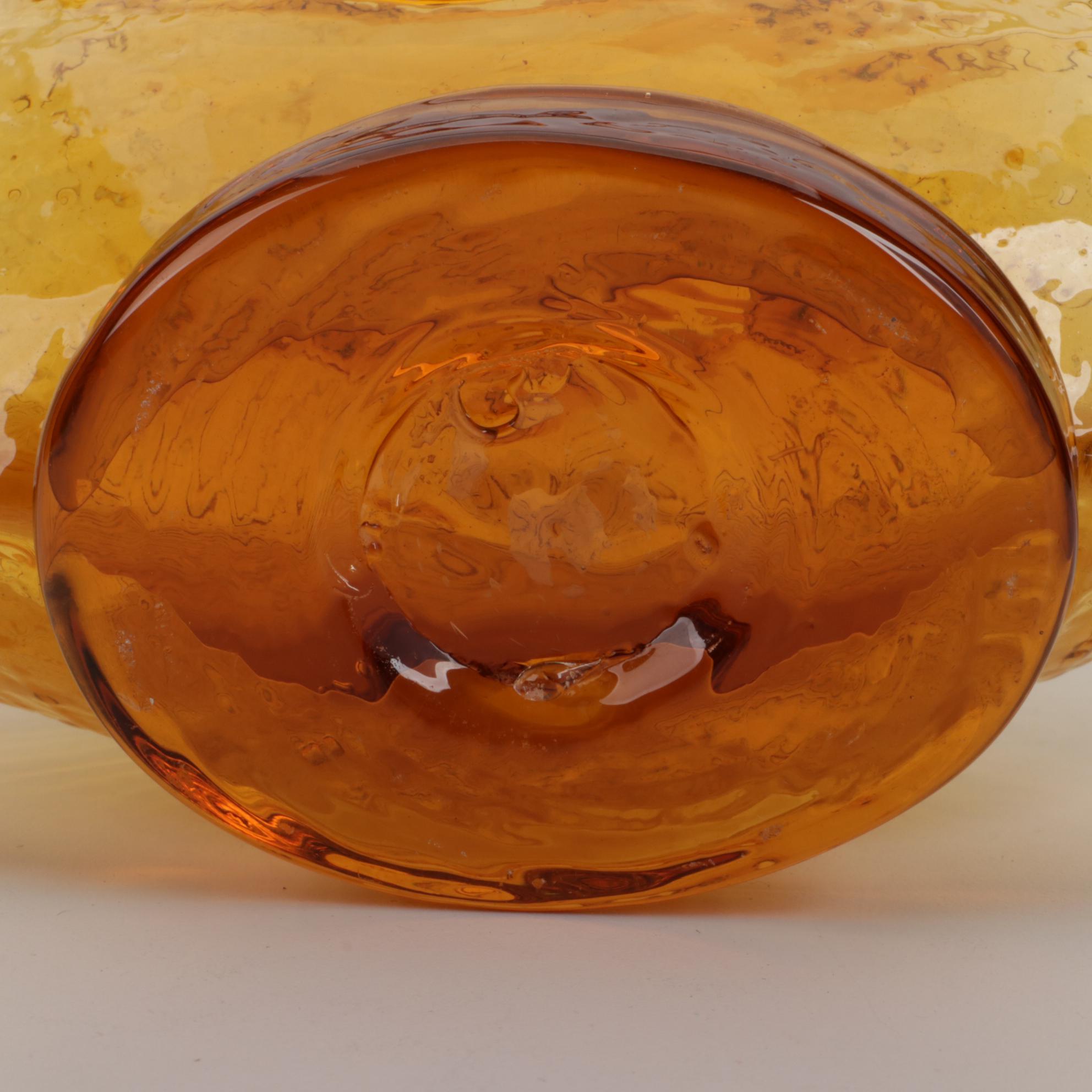 Wayne Husted for Blenko Sun Face Decanter