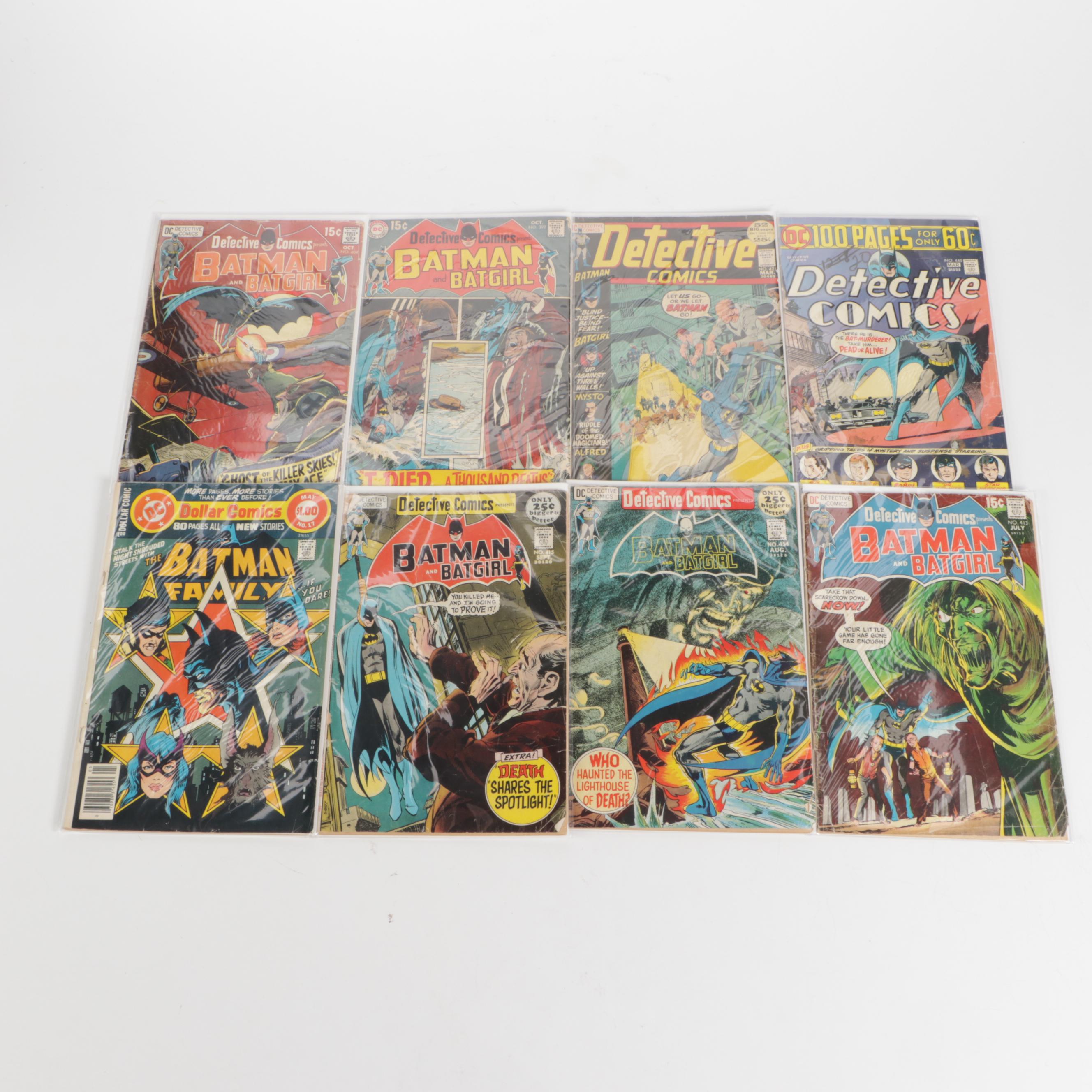 Silver and Bronze Age "Batman and Robin," "Batman and Batgirl" Comics, More