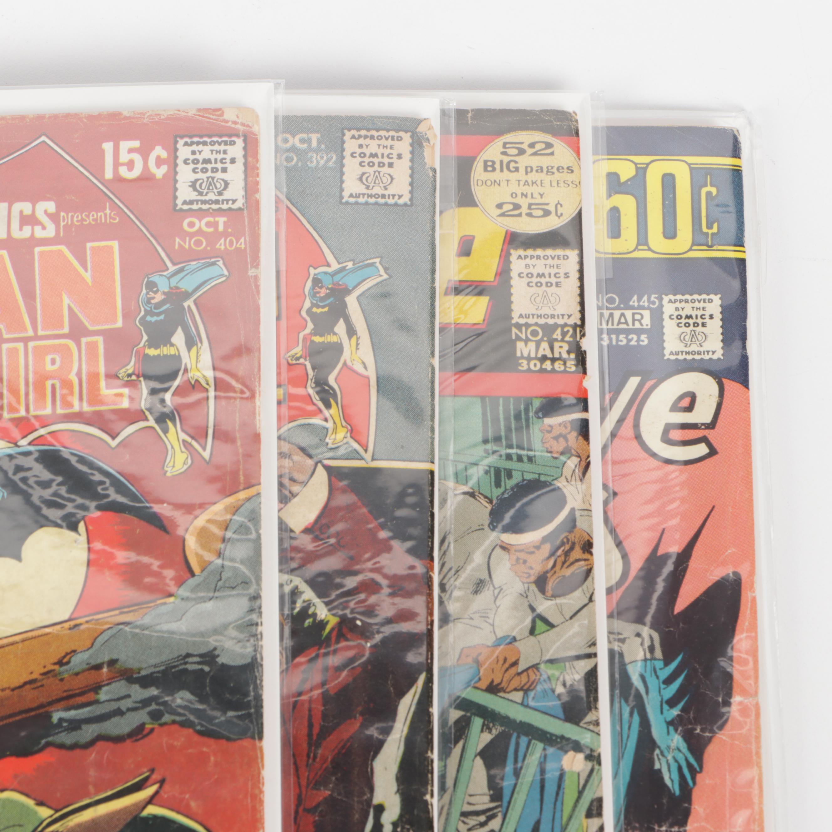 Silver and Bronze Age "Batman and Robin," "Batman and Batgirl" Comics, More