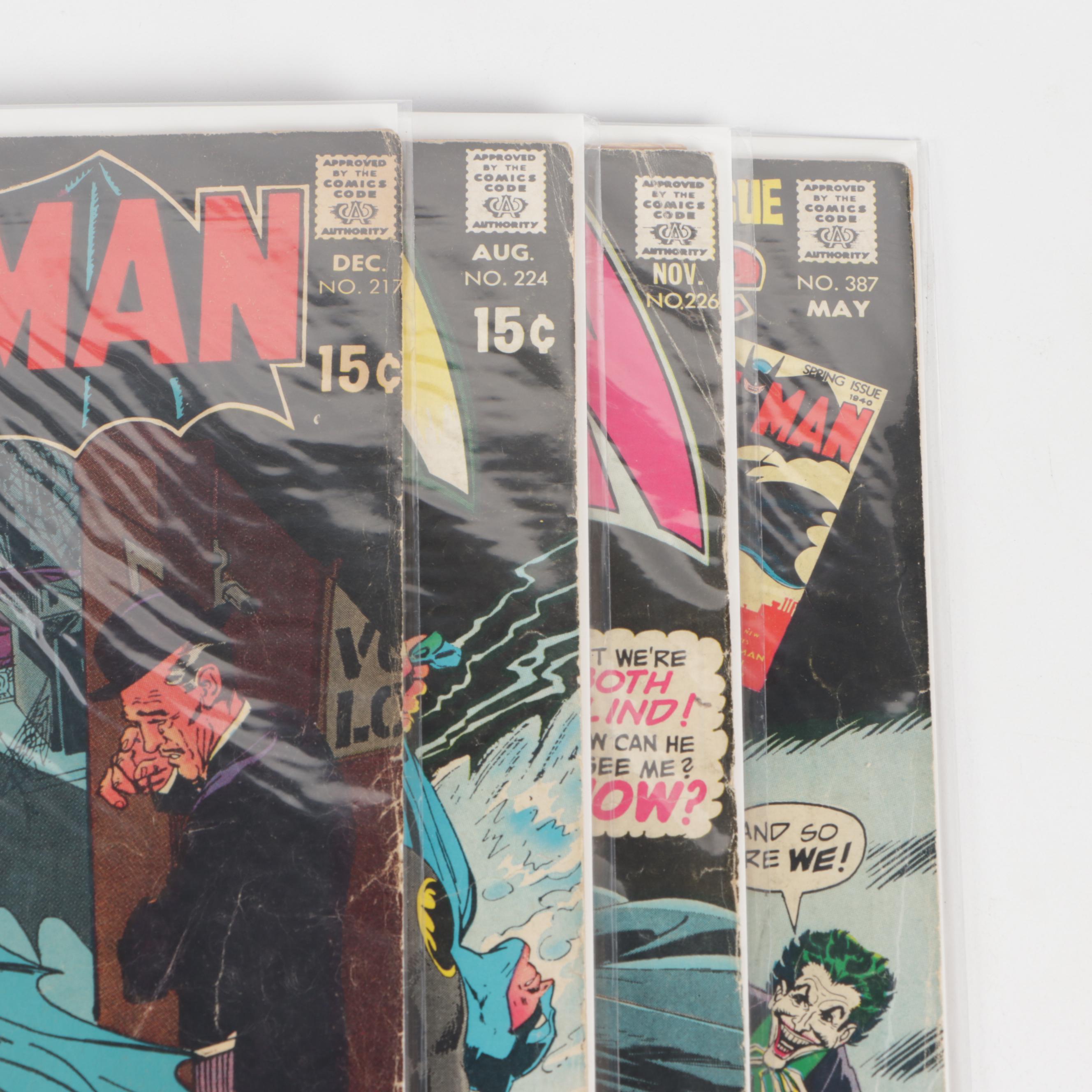 Silver and Bronze Age "Batman and Robin," "Batman and Batgirl" Comics, More