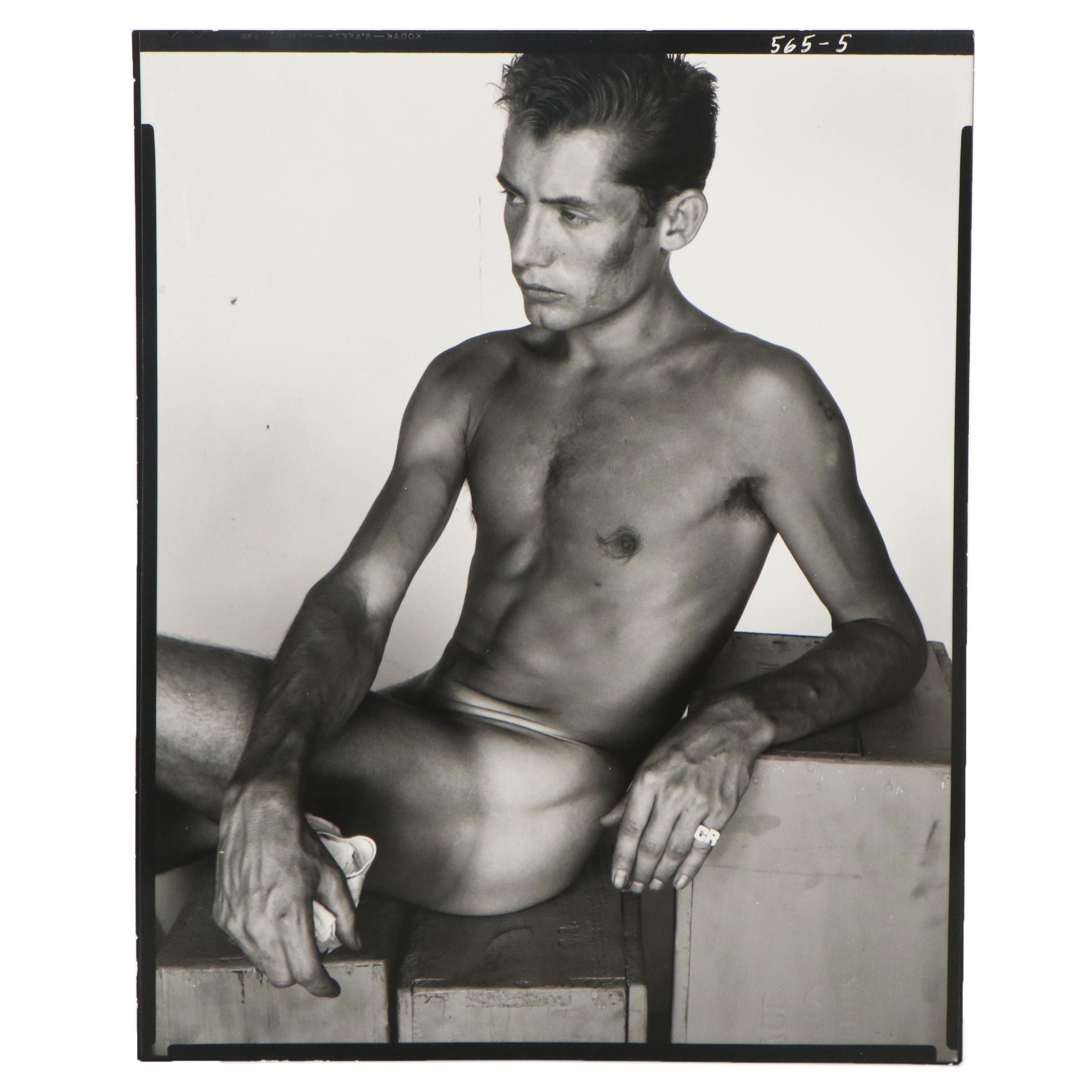 George Platt Lynes Silver Gelatin "Charles Romans," 1955