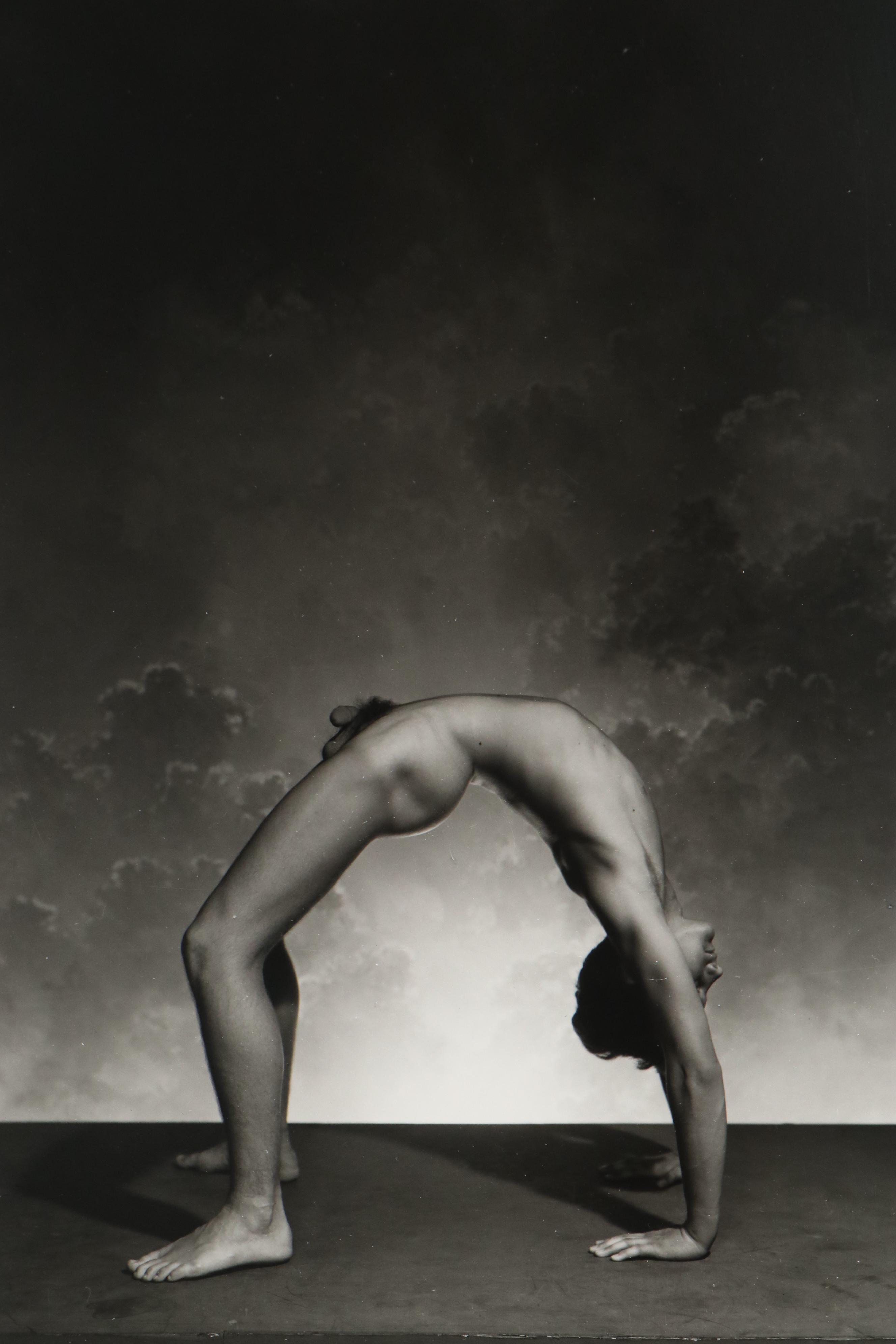 George Platt Lynes Silver Gelatin of Contorted Male Nude