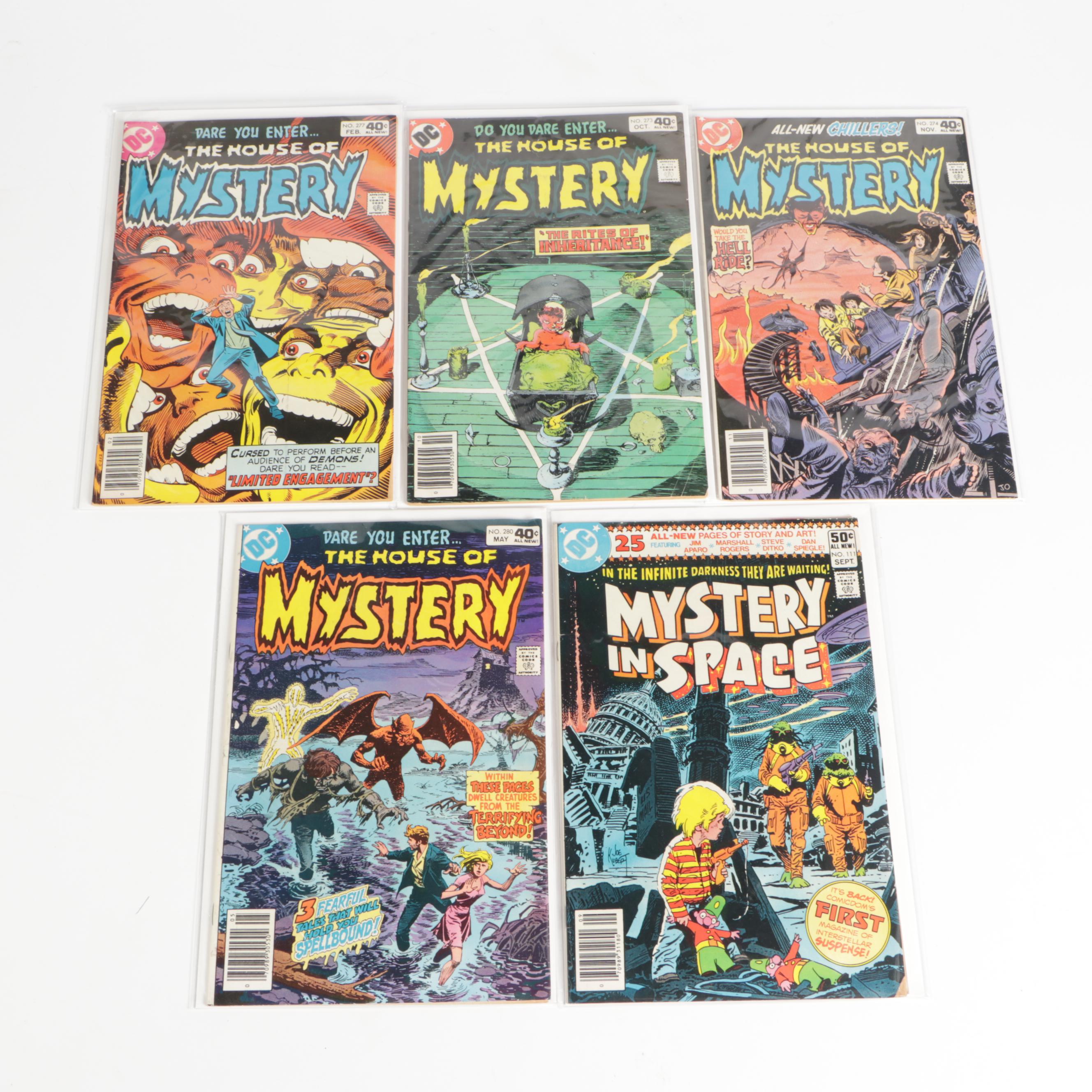Silver and Bronze Age "The House of Mystery," and More DC Comics