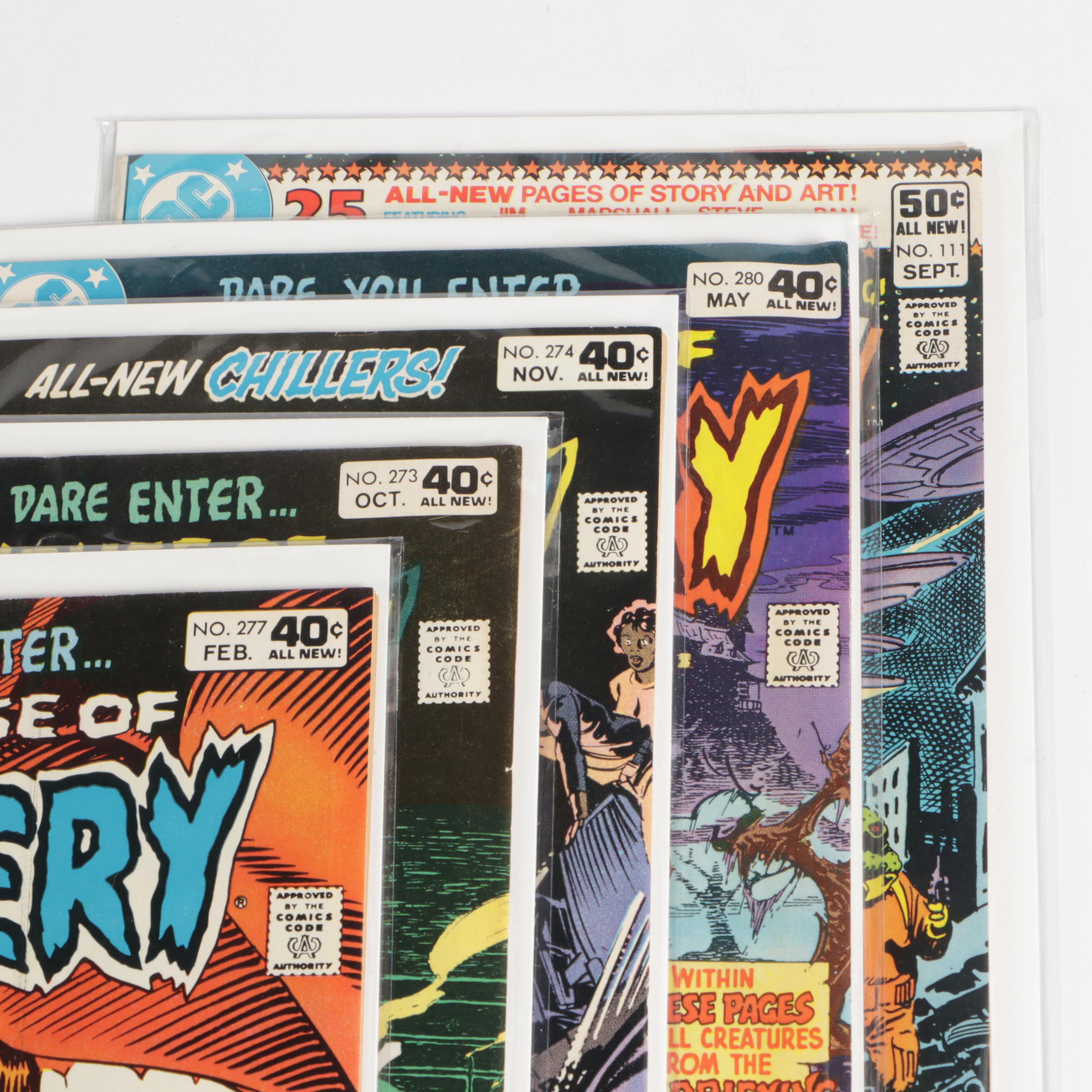 Silver and Bronze Age "The House of Mystery," and More DC Comics