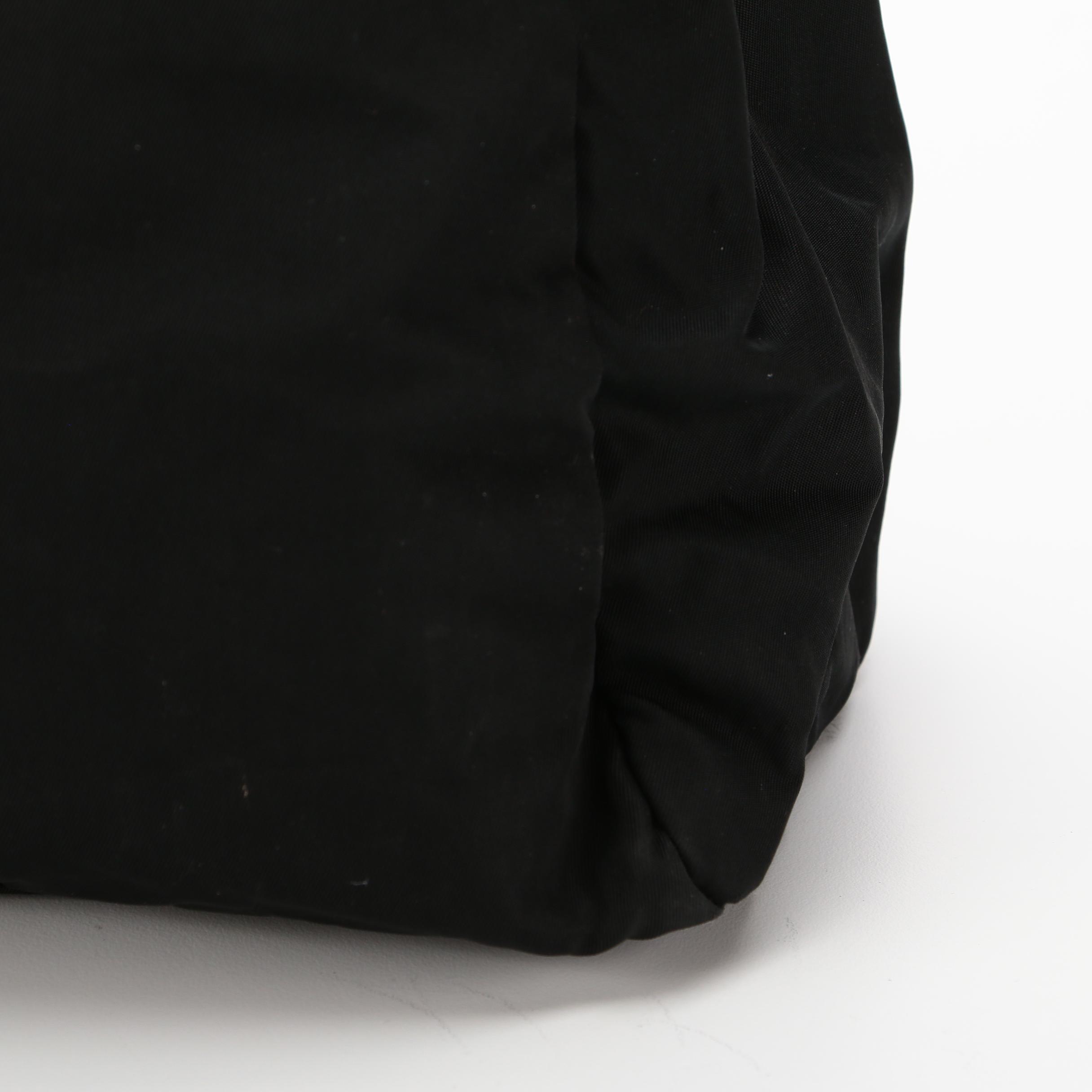 Prada Black Tessuto Nylon Handbag