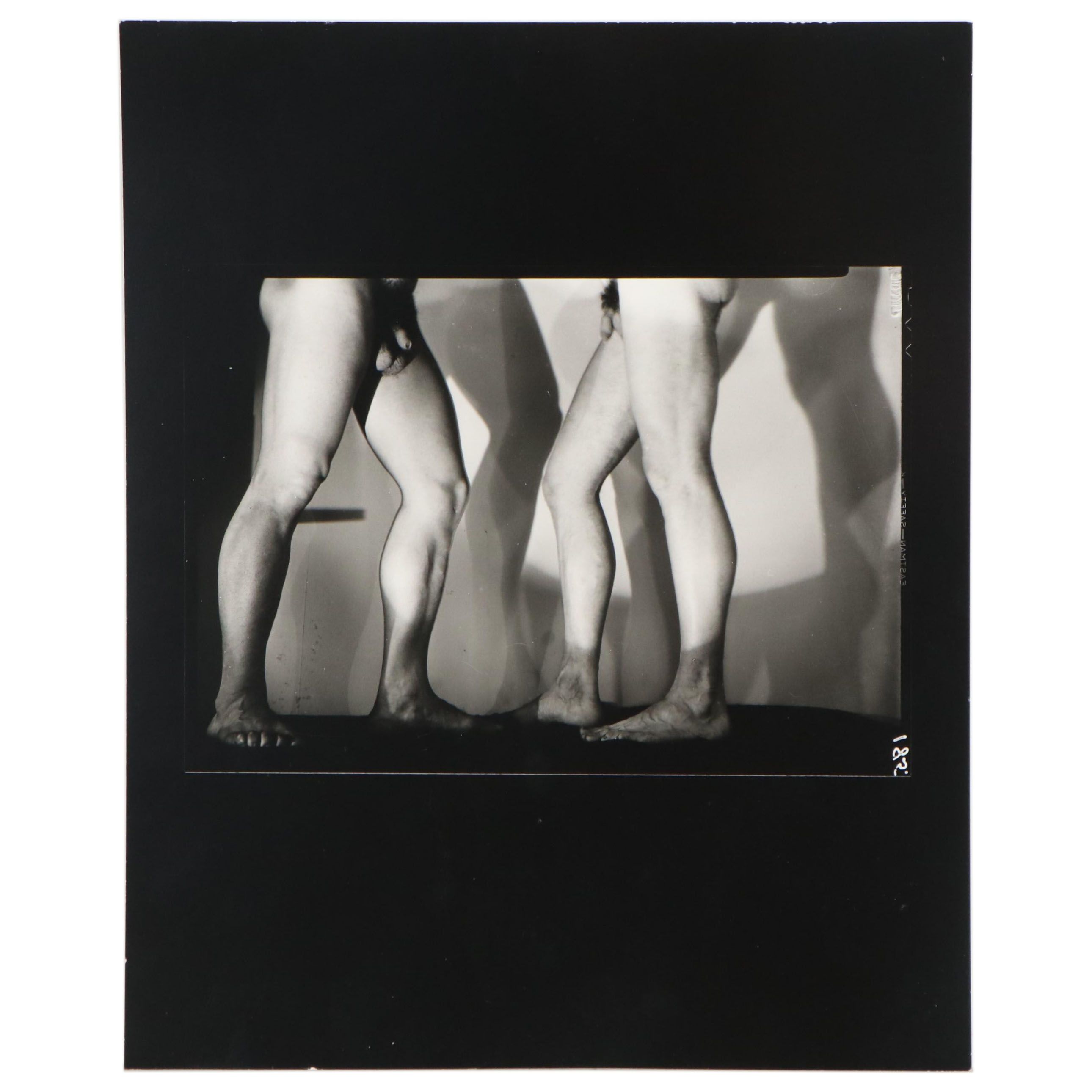 George Platt Lynes Reprinted Silver Gelatin "Fred Ritter and His Brother"