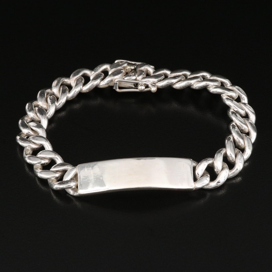 Napier Sterling Silver I.D. Bracelet