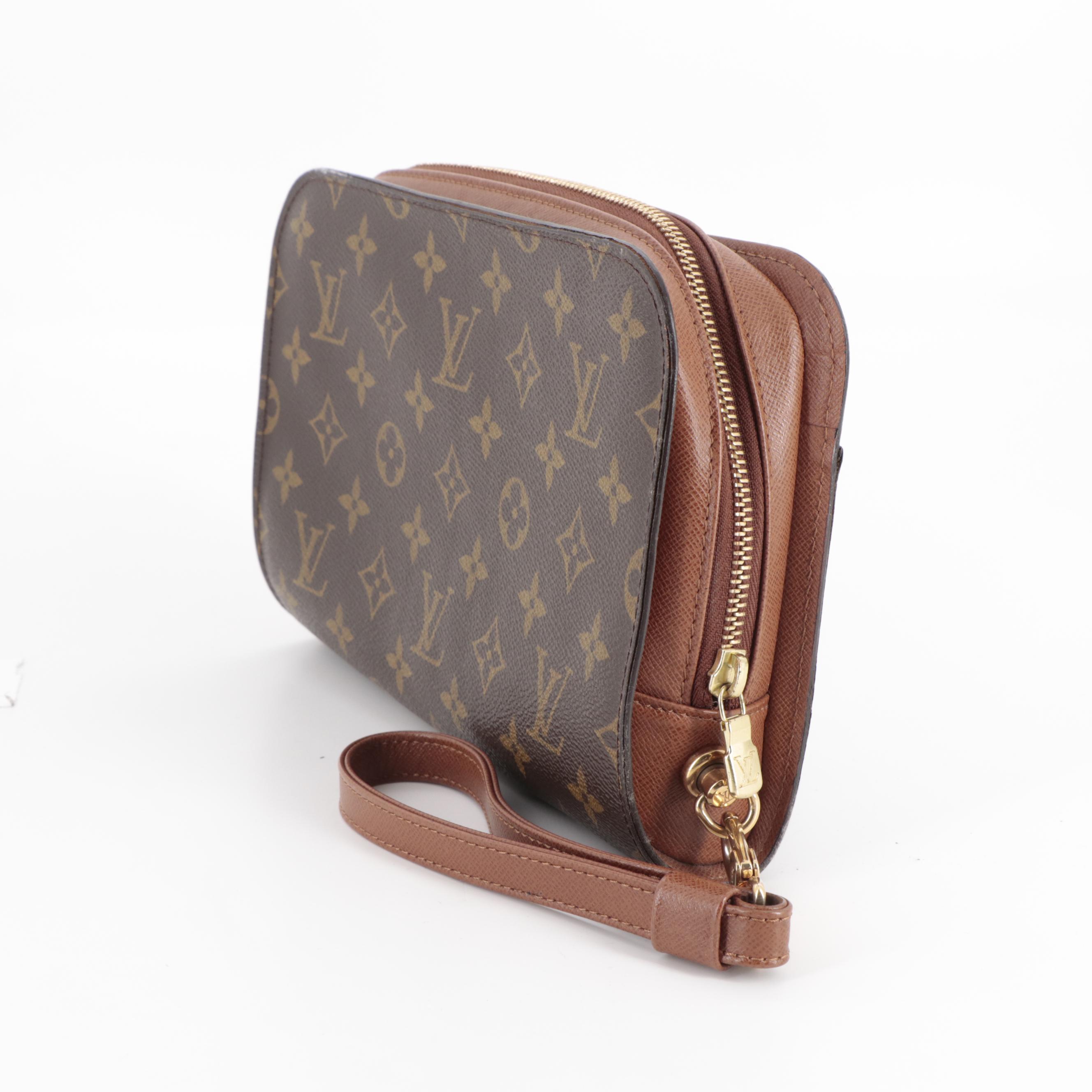Louis Vuitton Pochette Orsay Clutch in Monogram Canvas