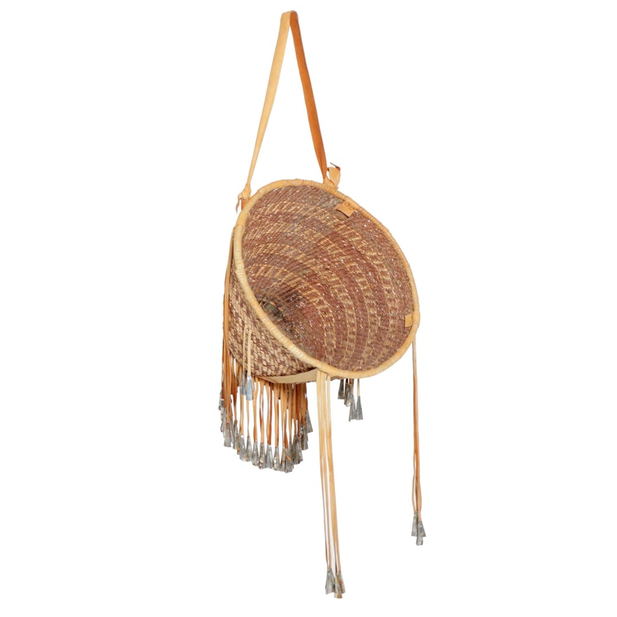 Native American Apache Burden Basket