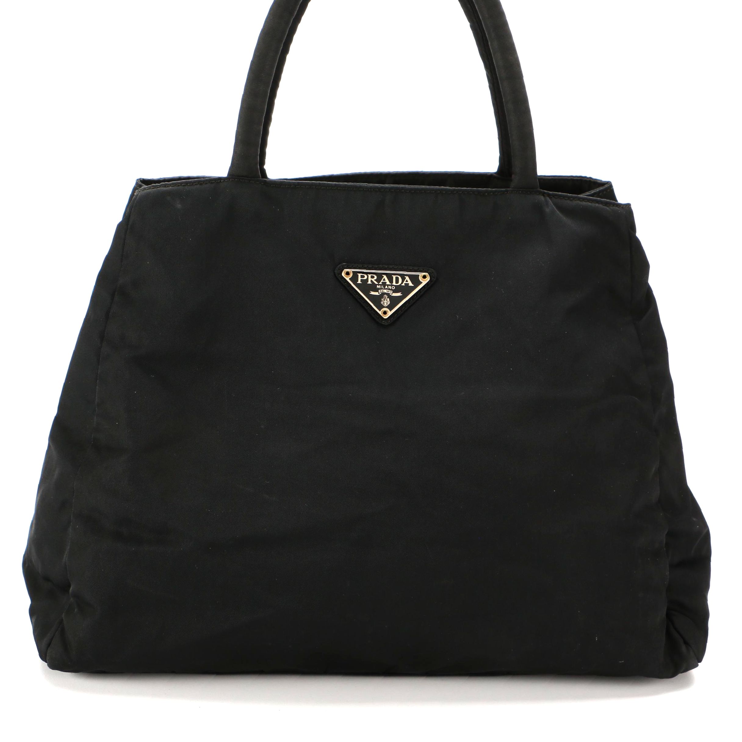Prada Black Tessuto Nylon Handbag