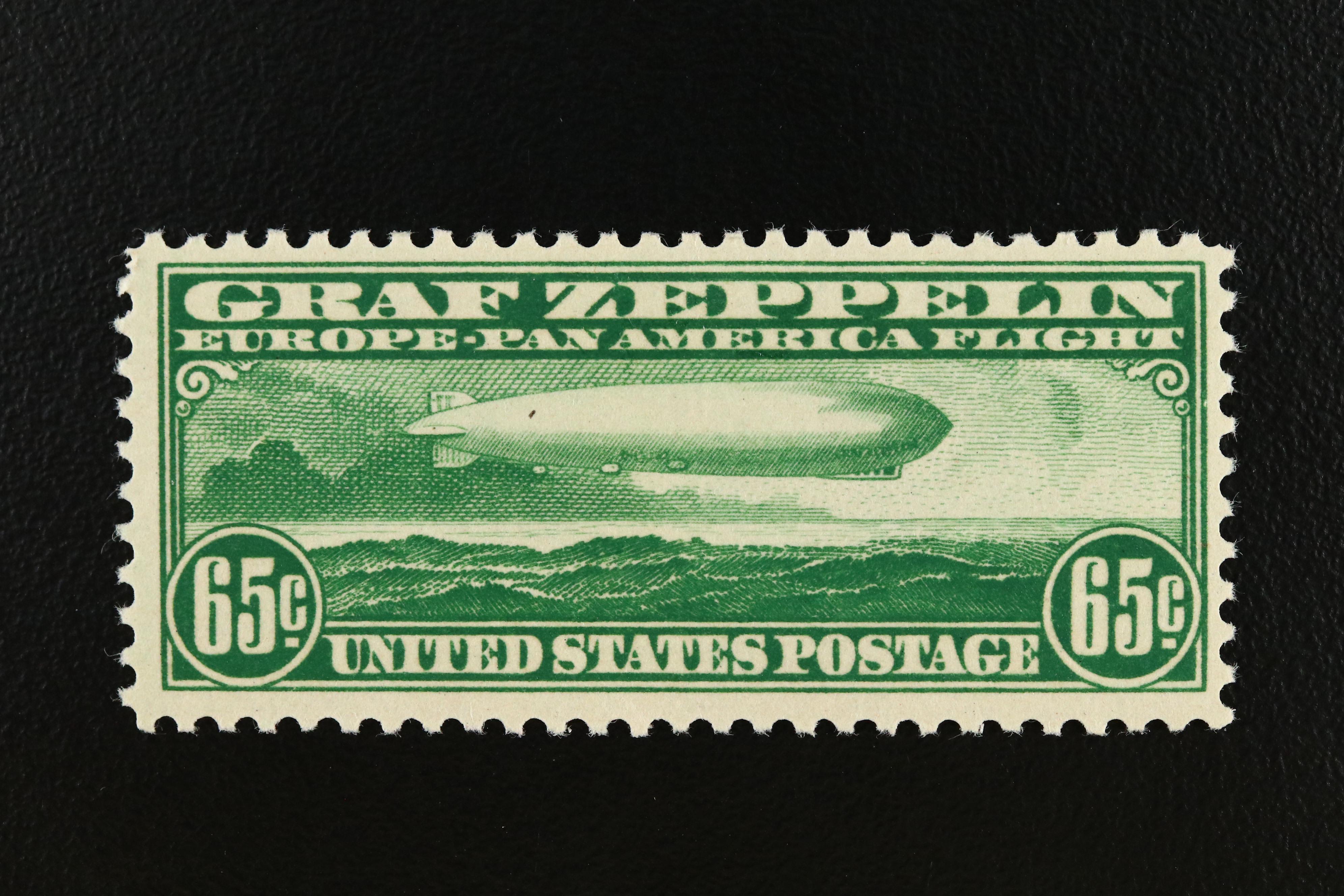 1930 Graf Zeppelin Mint Never Hinged Postage Stamps