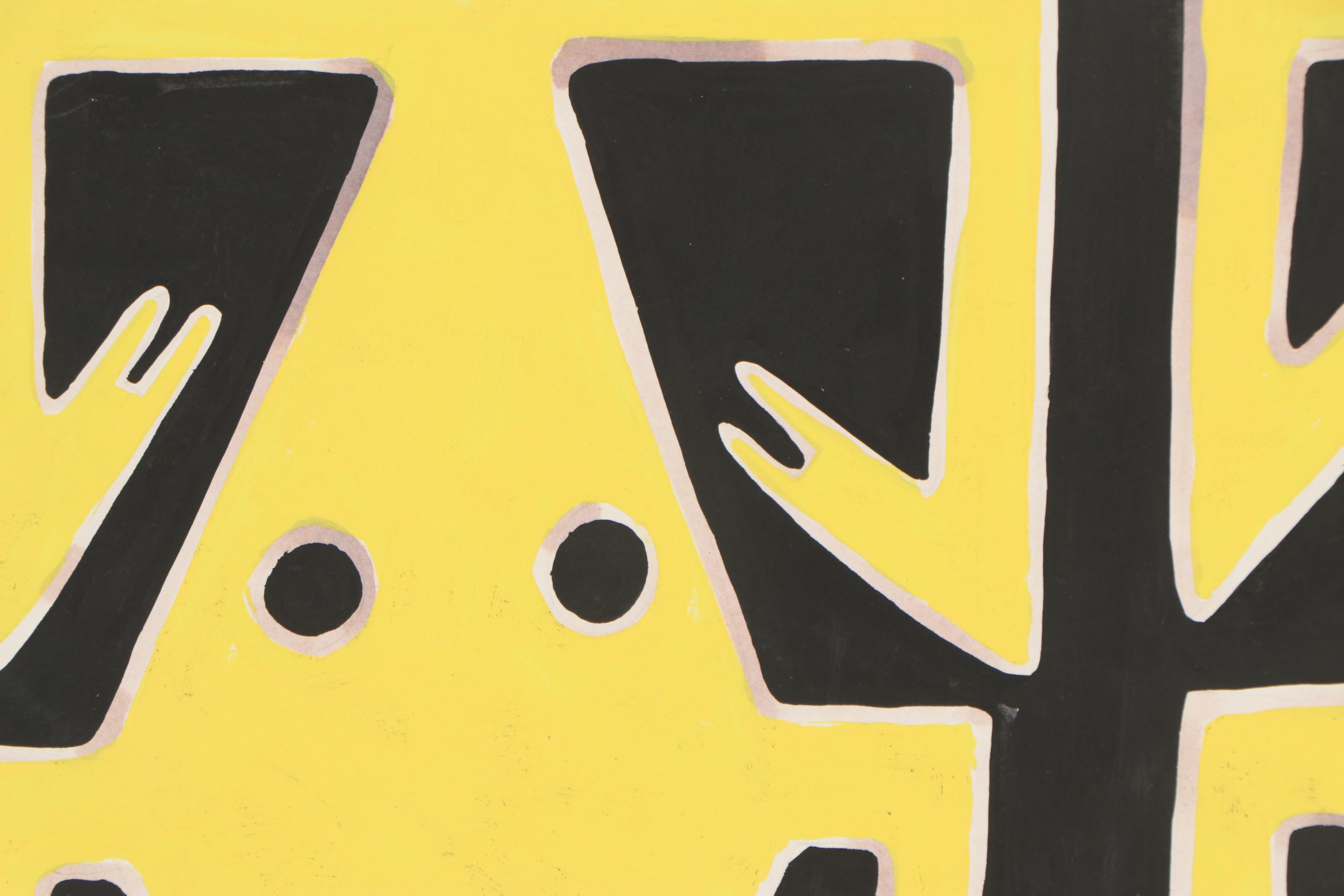 Michael Sweeney Abstract Mixed Media Painting, 21st Century